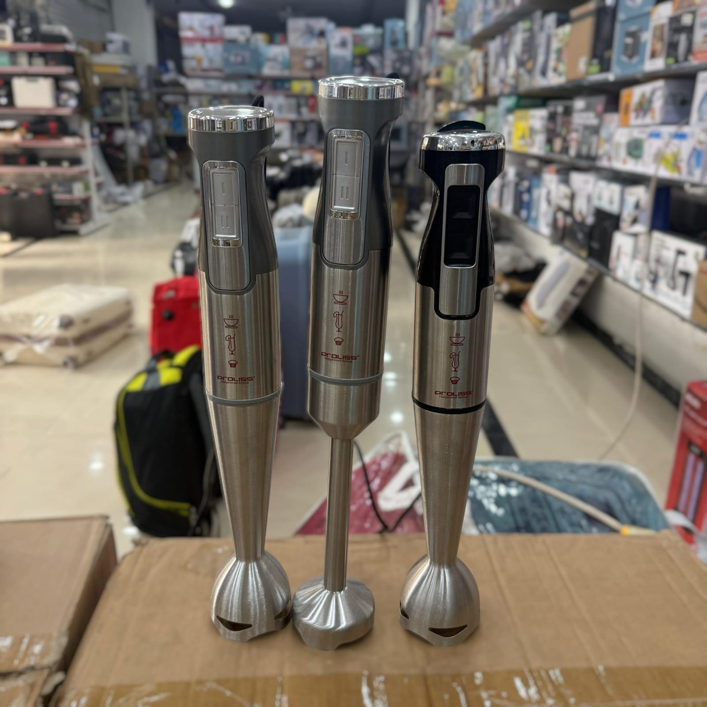 PROLISS stainless steel hand blender Stick