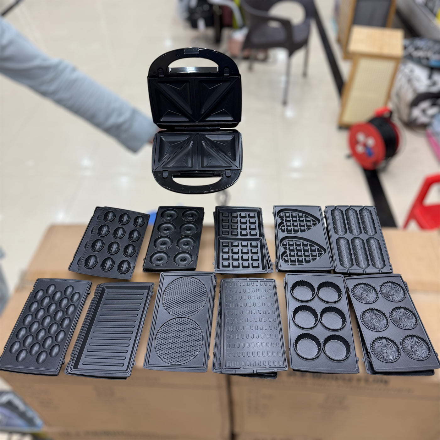 Orvica Multi Pack Sandwich Maker & Breakfast Set