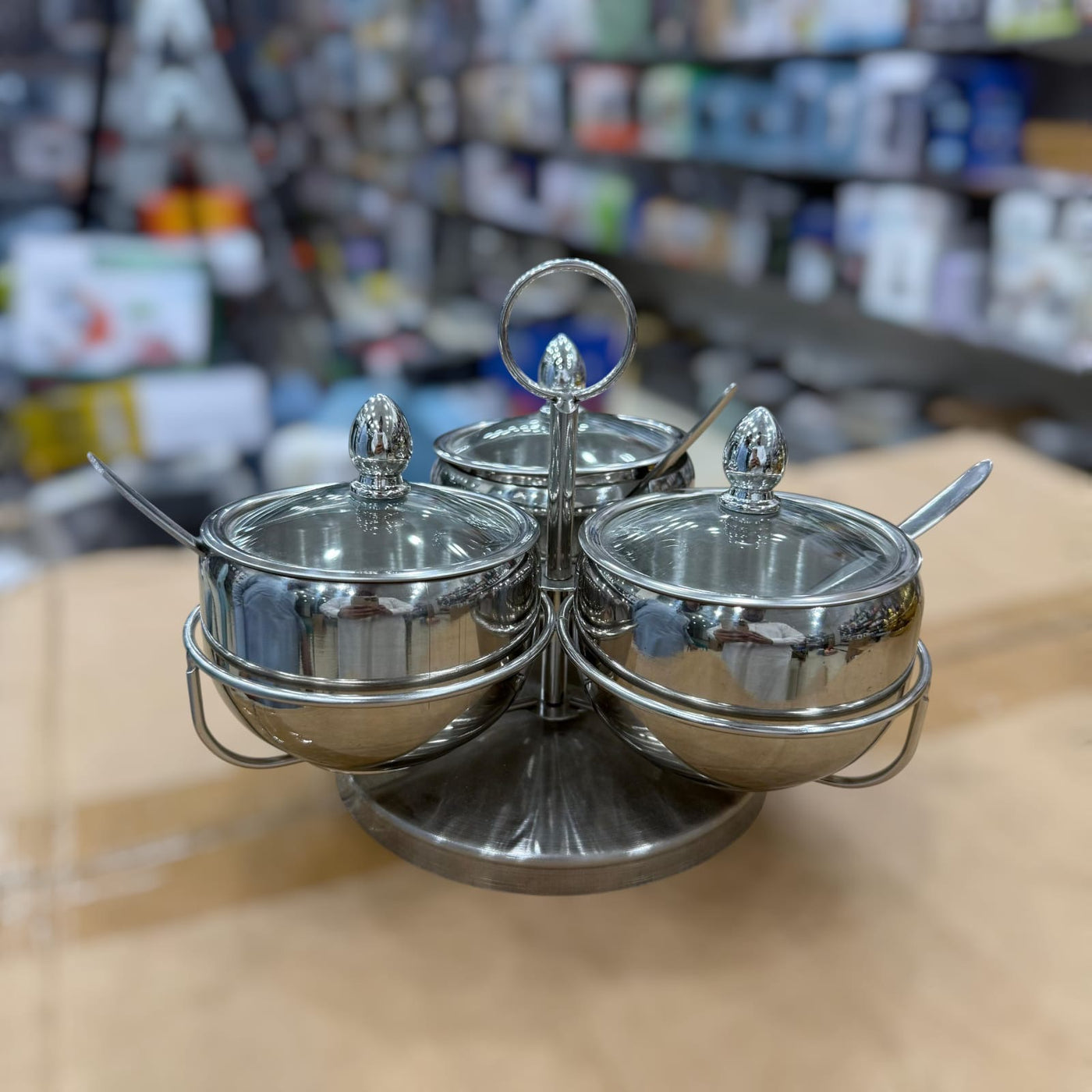 Stainless Steel 3 IN 1 Seasoning Pot
