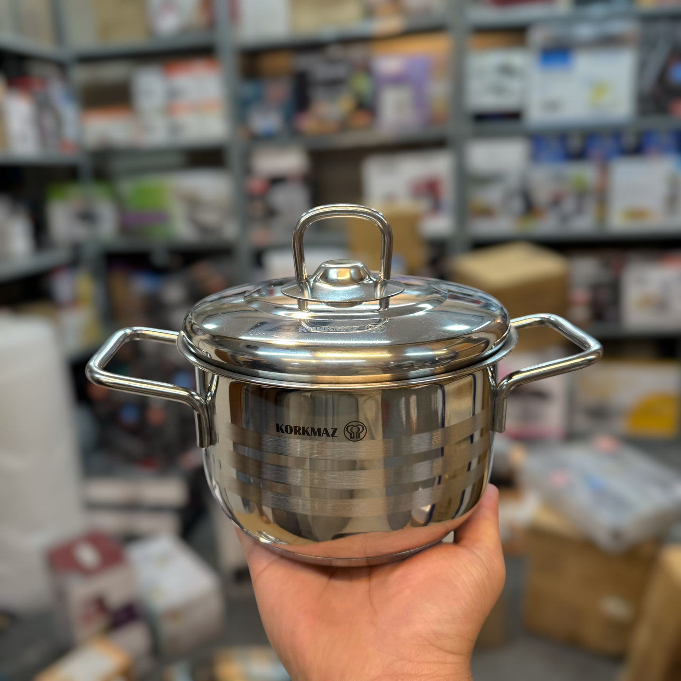 Turkish Korkaz 9 Piece cookware Set