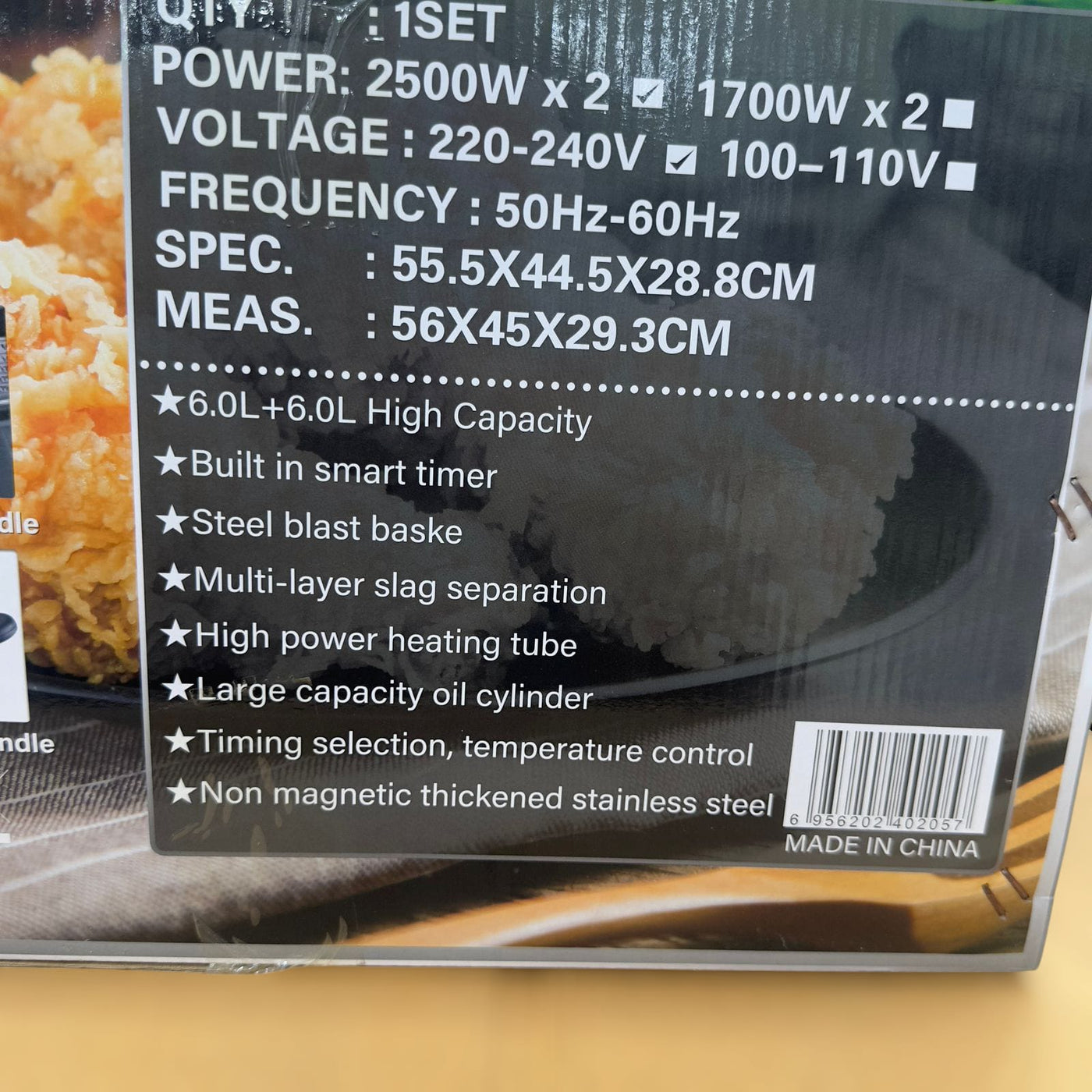 Boma 6L+6L Deep Fryer