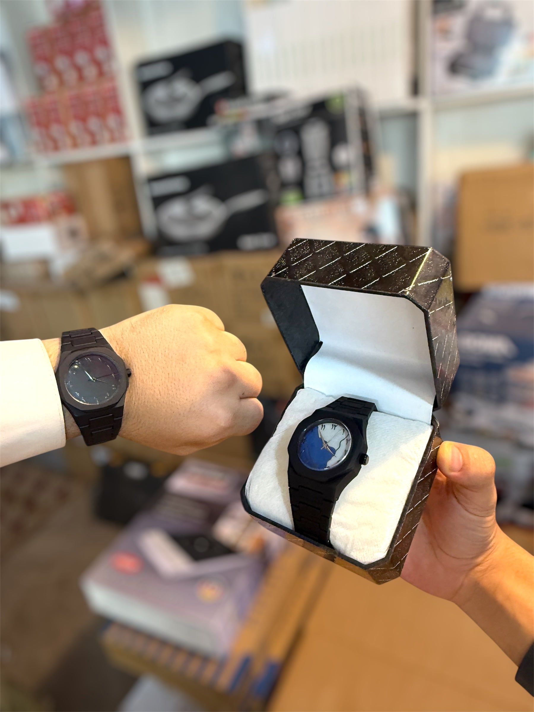 Imported Black Aura Watch