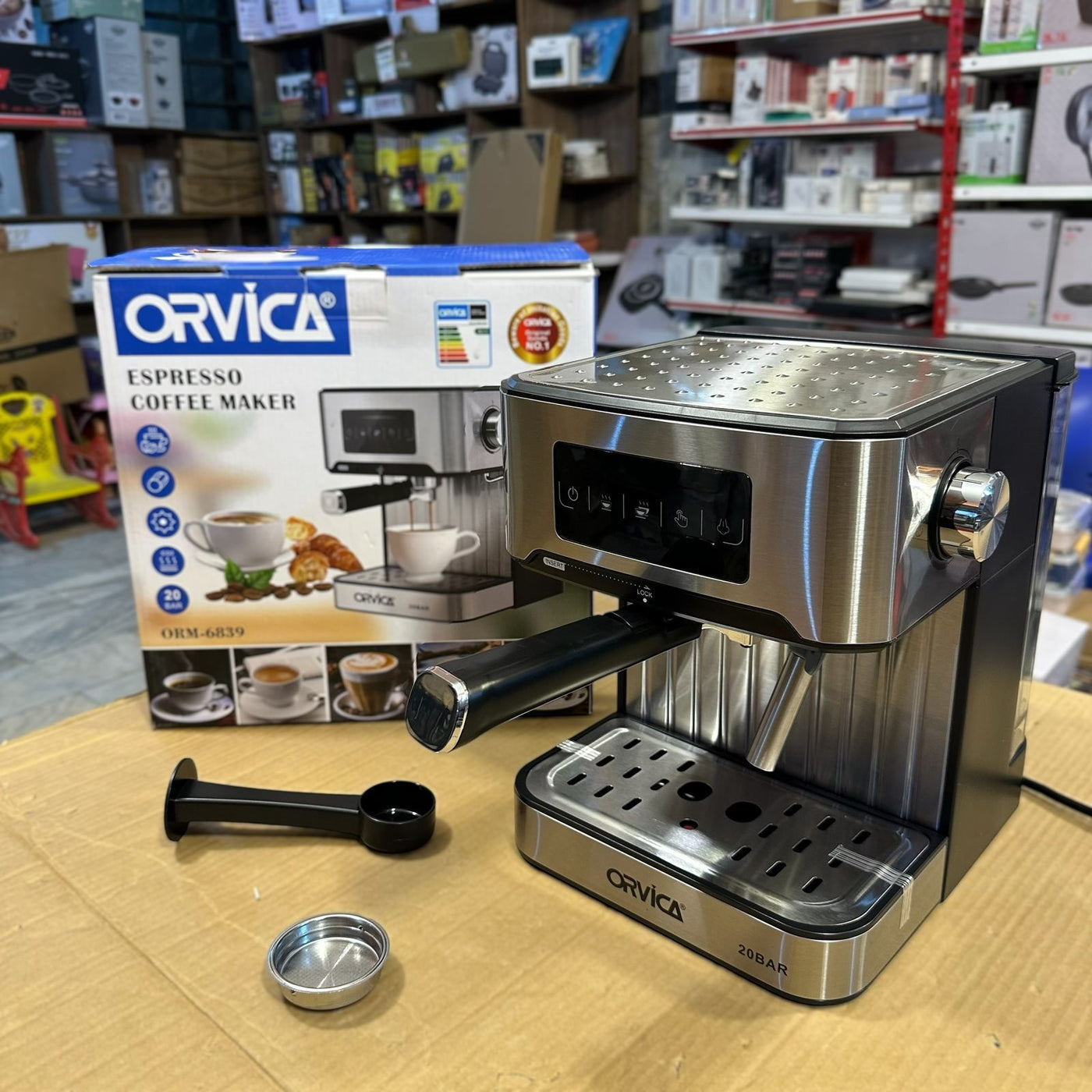 Orvica Digital Espresso Coffee Maker
