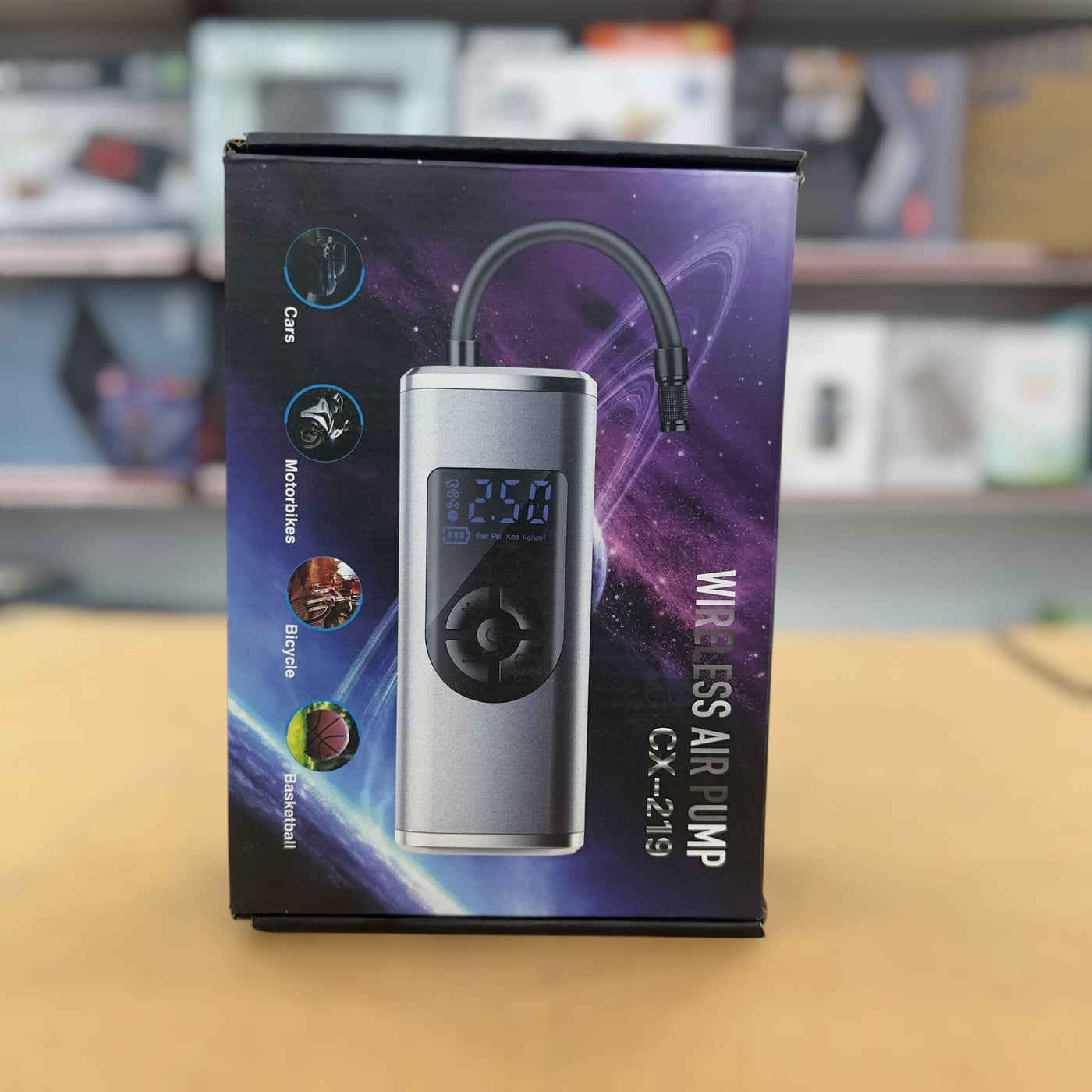Imported Malfunctional Intelligent Digital Display Electric Inflator