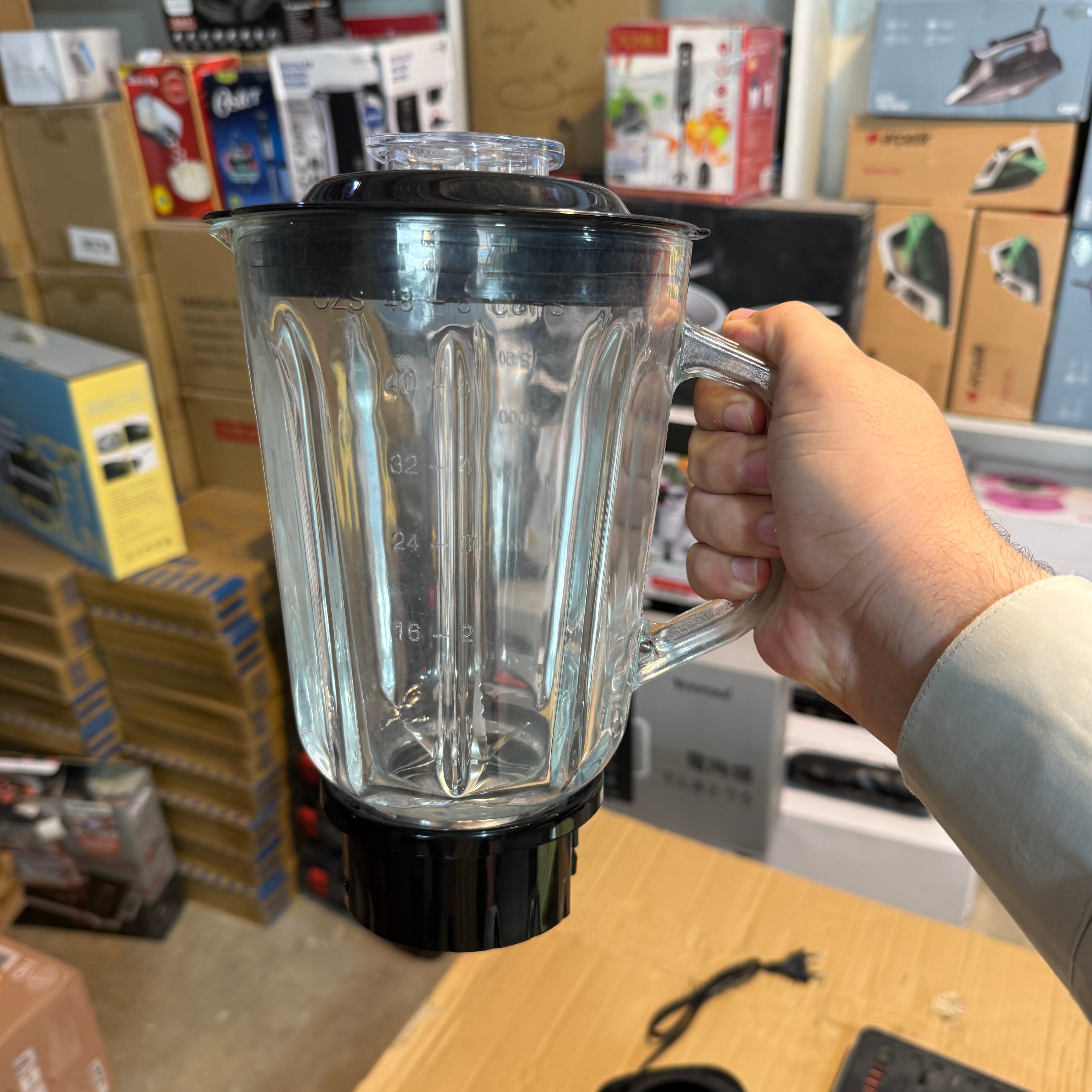Kolax Glass Jar 2in1 Blender Set