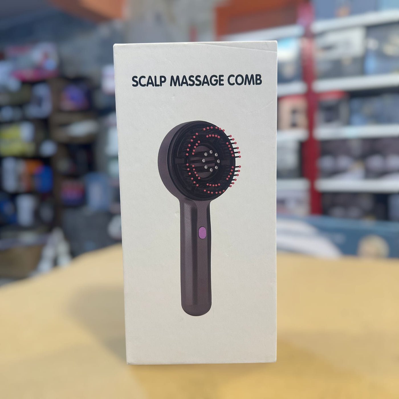 Lott Imported Rechargeable Scalp Massager Comb for Hair Growth