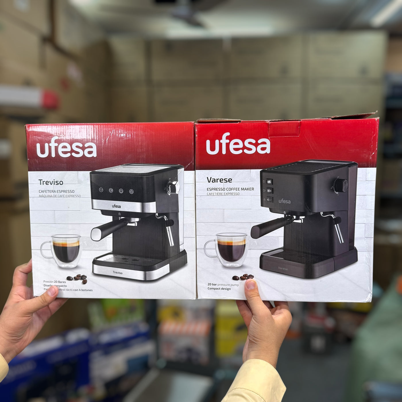 Spain Ufesa High Pressure Espresso Machine