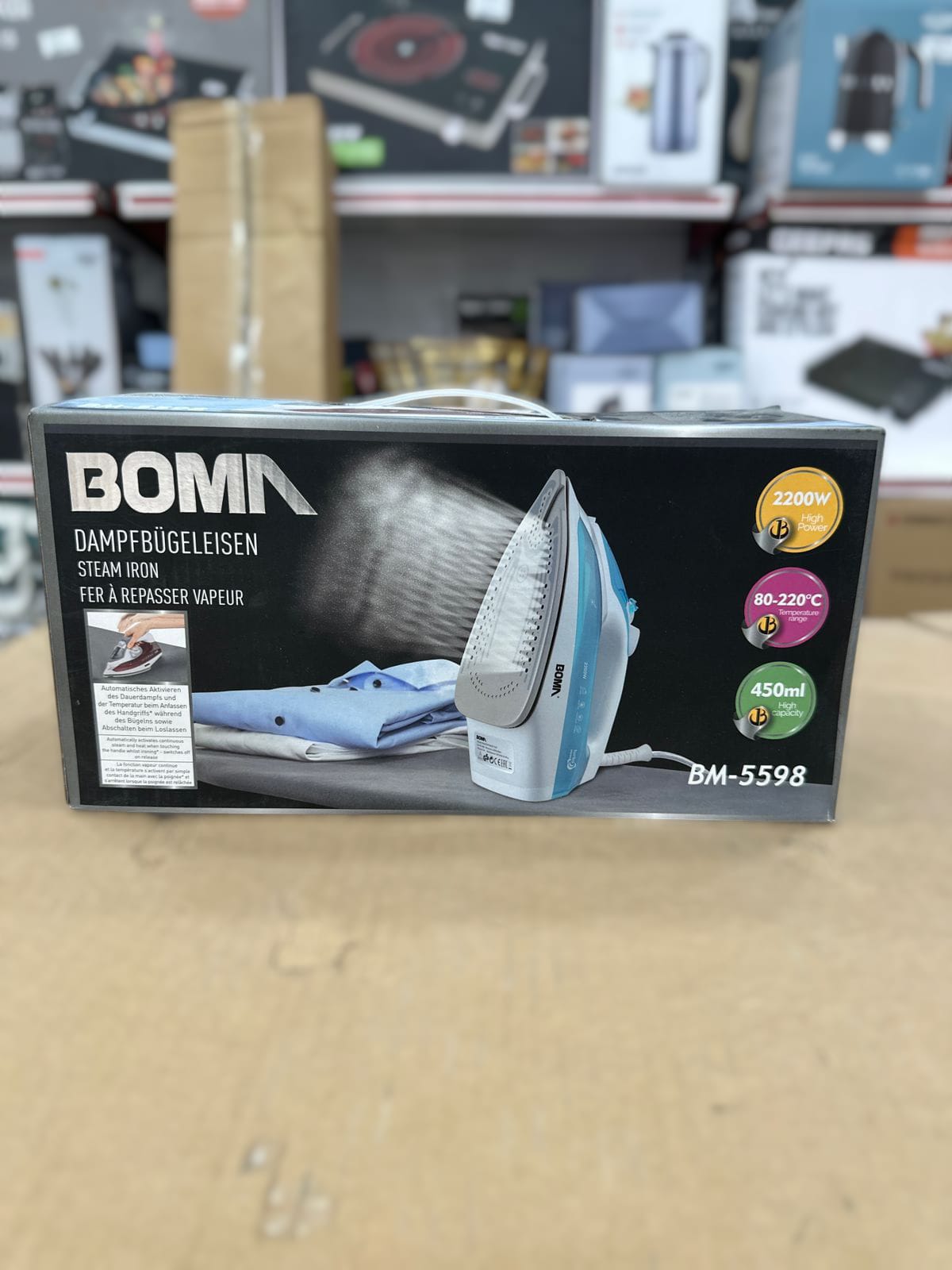 Boma Steam Iron