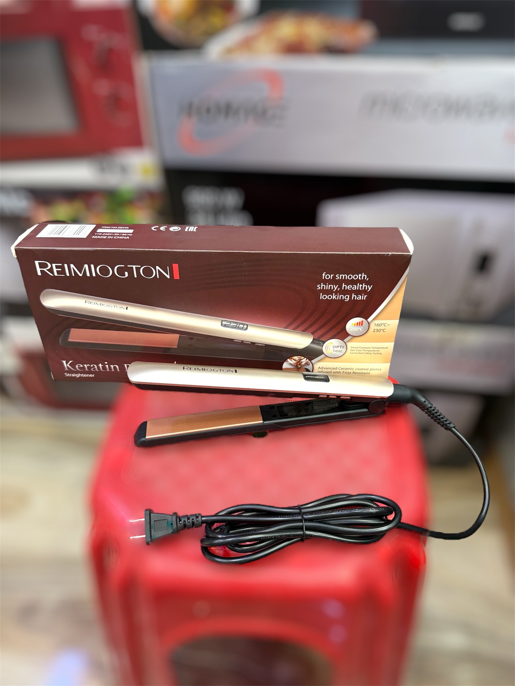 REIMIOGTON Keratin Protect Hair Straightener