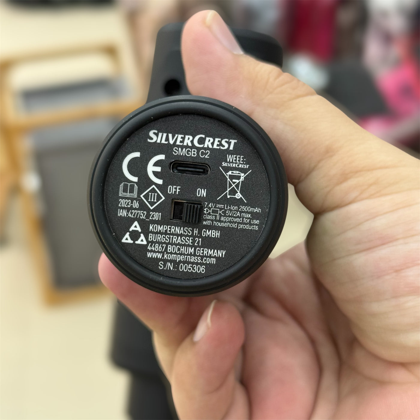 Silver Crest Germany Powerful Digital Gun massager