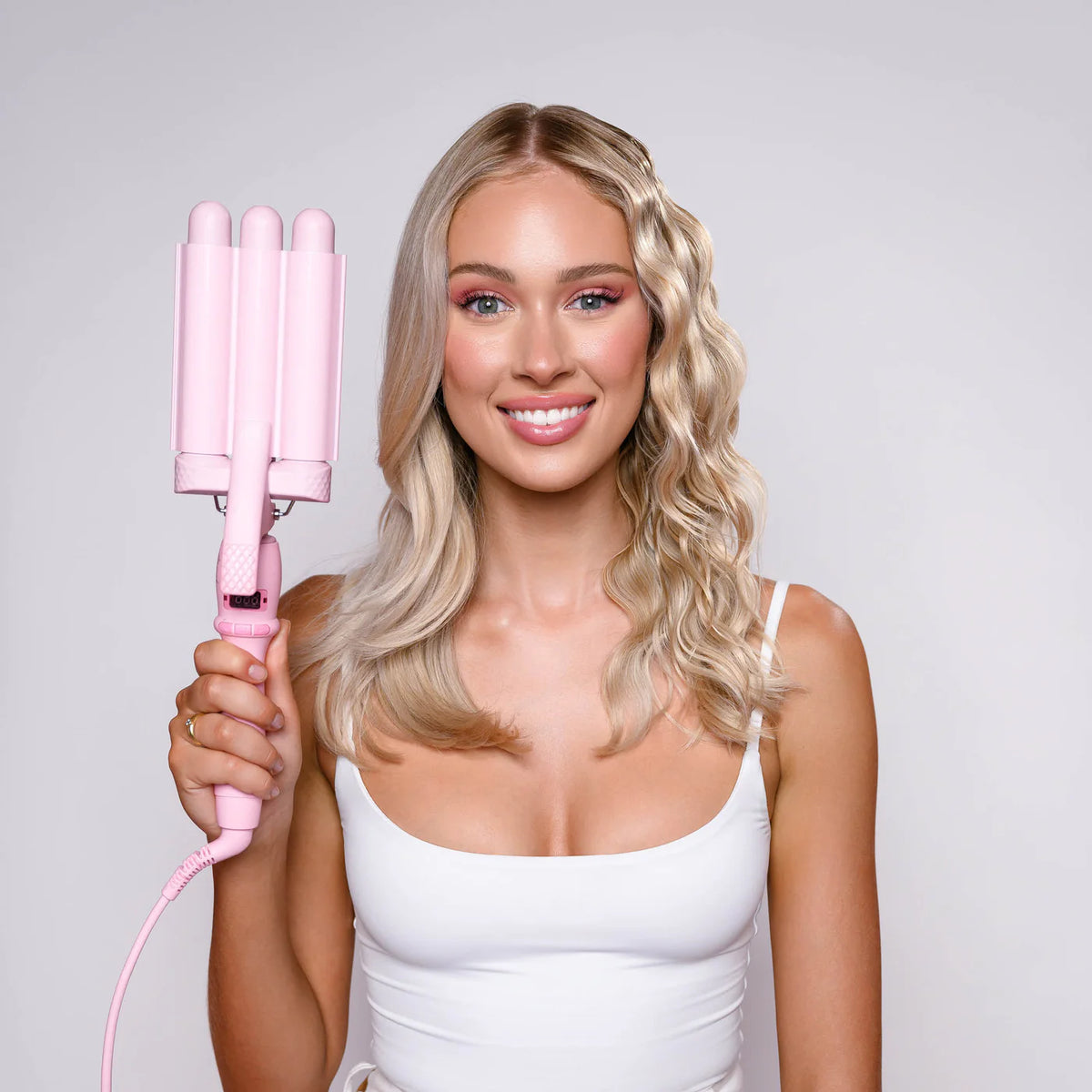 MERMADE PRO MINI HAIR WAVER 25MM PINK COLOR