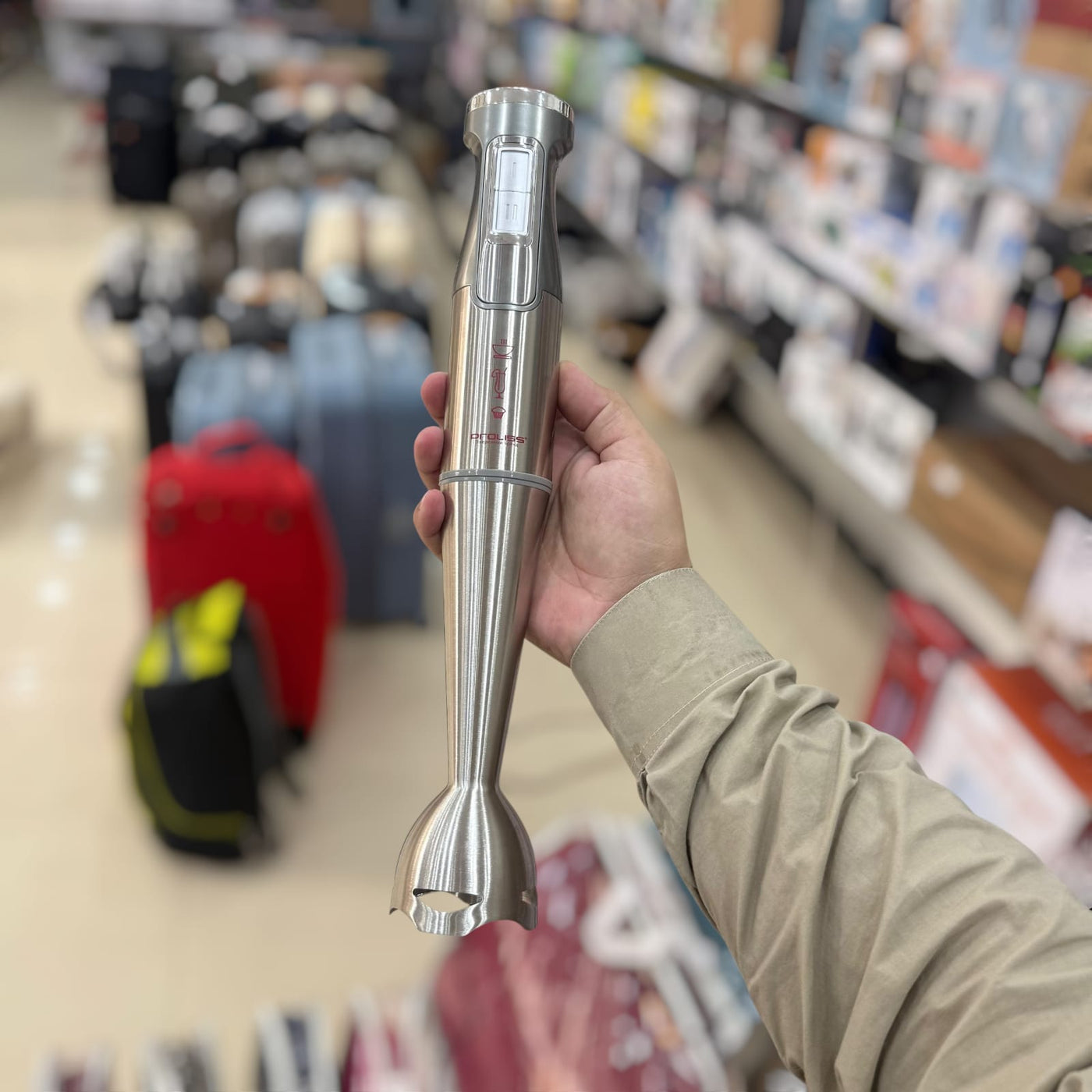 PROLISS stainless steel hand blender Stick