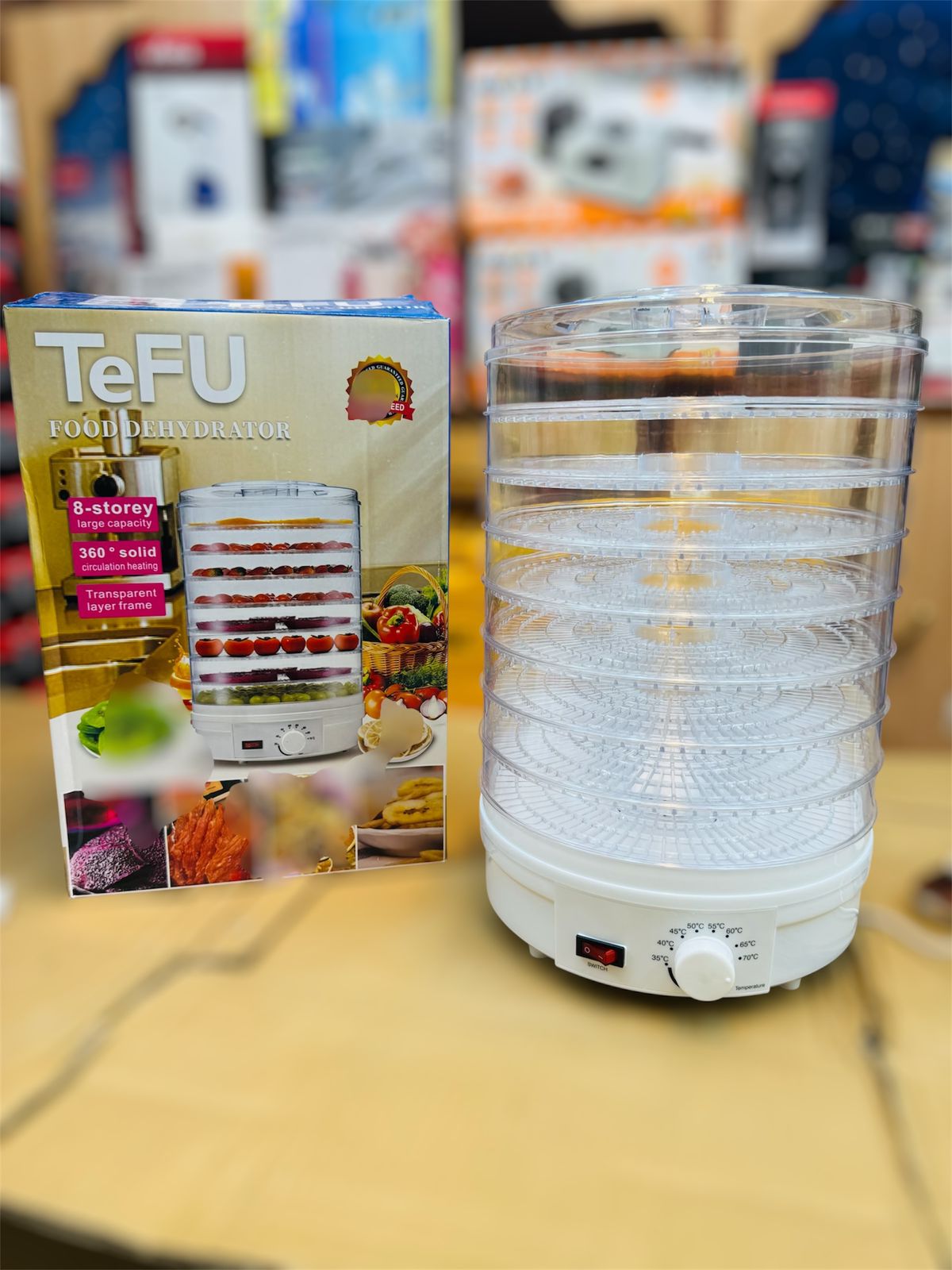 TEFU commercial food & Fruit dehydrator