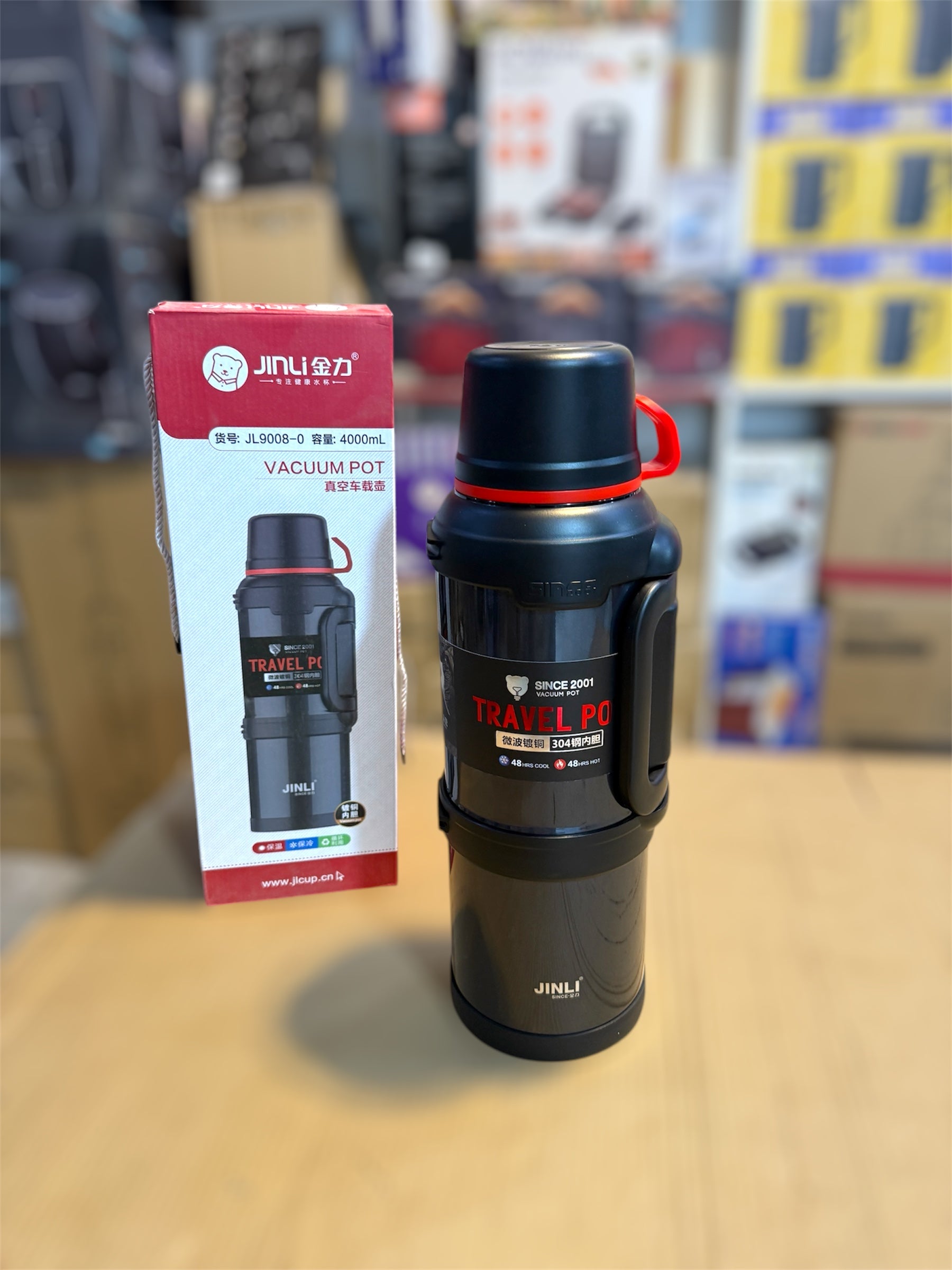 Lott Imported 4000ml Water Bottle 48Hours Hot/Cold