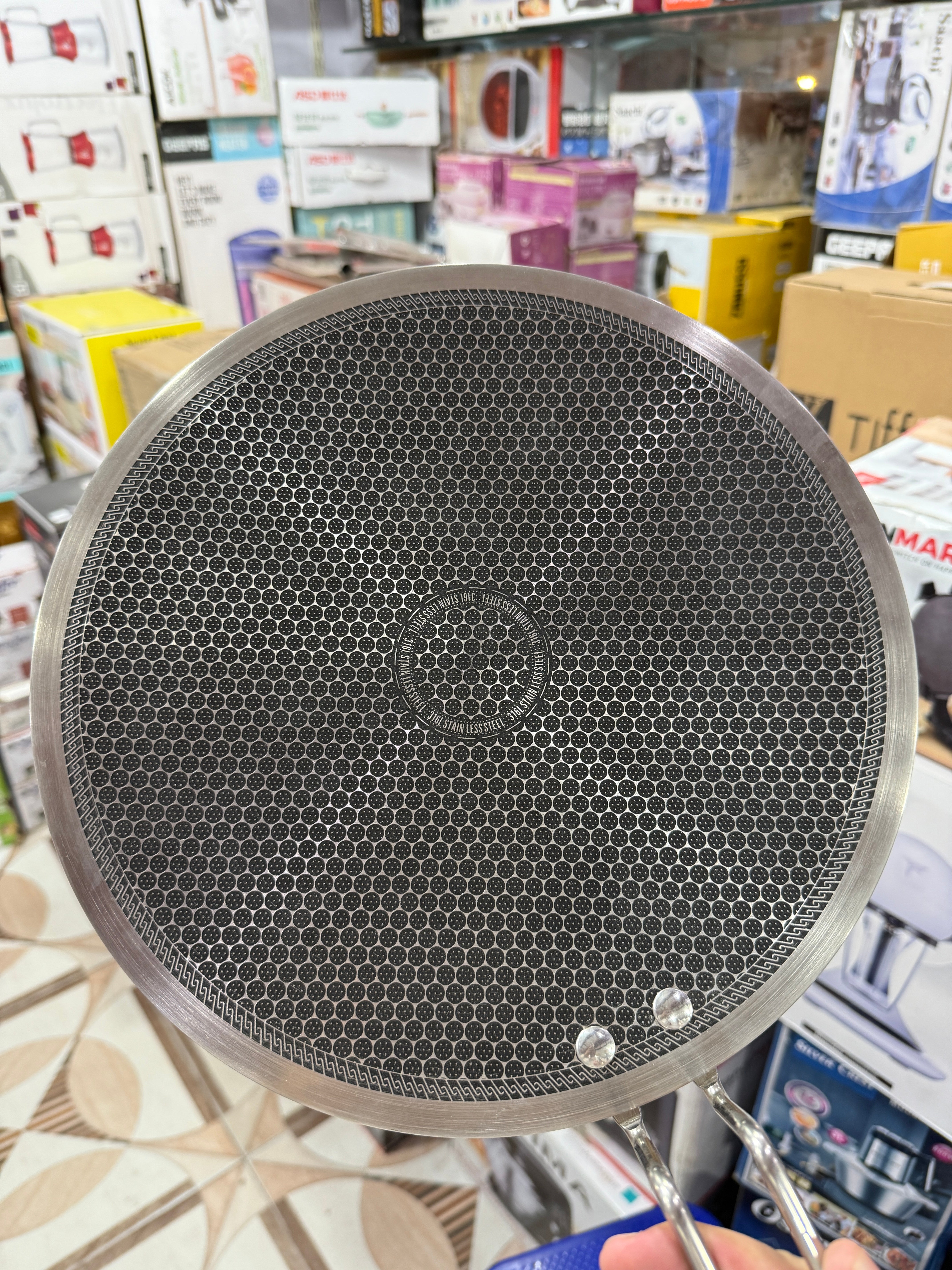 Laser Coating Handle Tawa