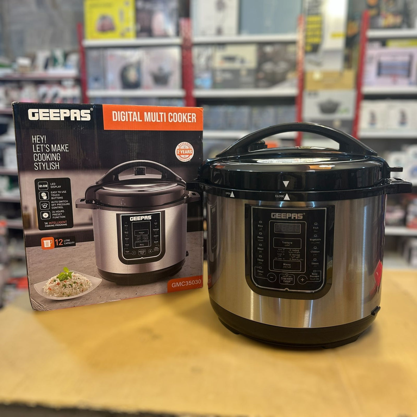 Geepas Digital Multi Cooker