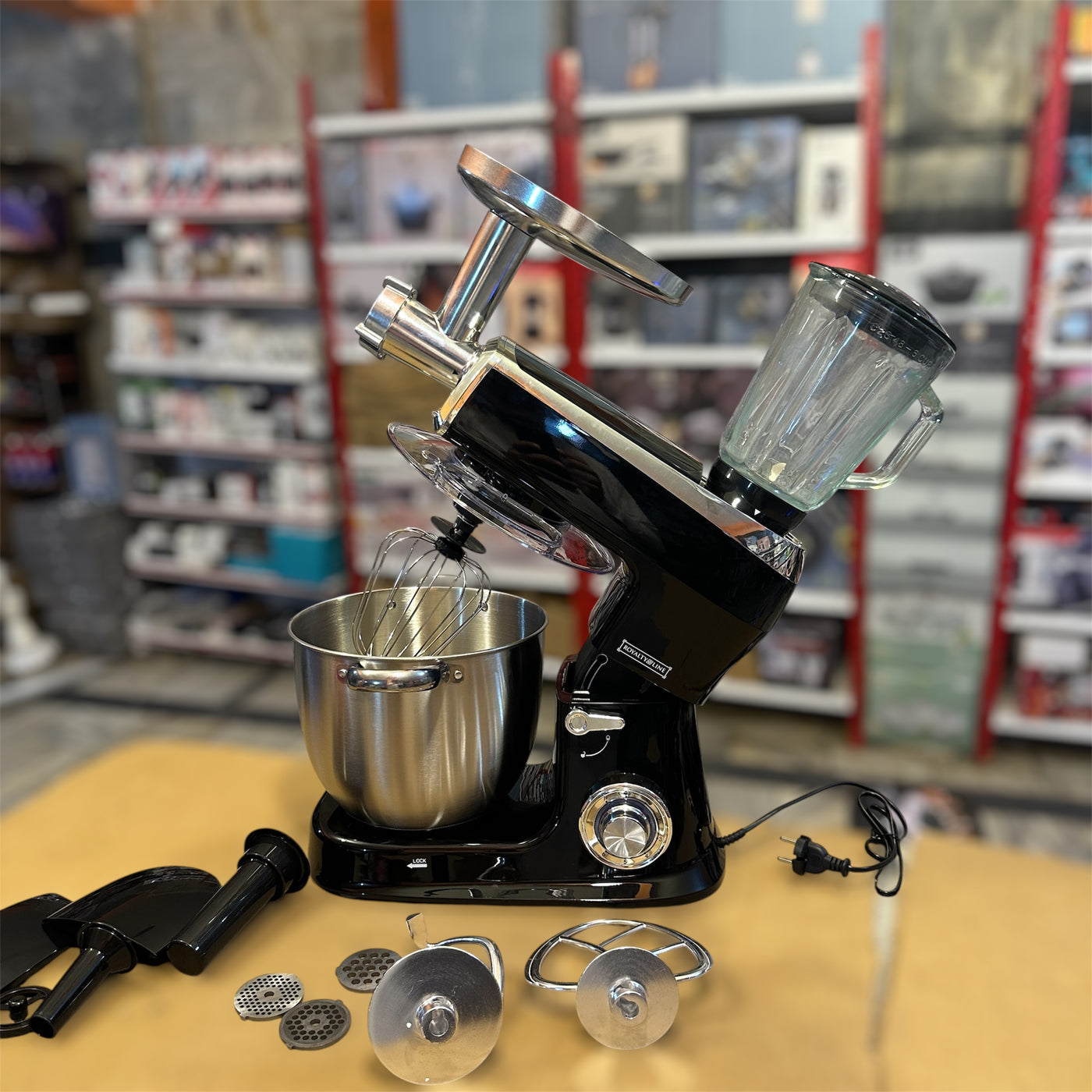 Lott Imported Royalty Line 7.5L 3-in-1 Stand Mixer & Kitchen Machine