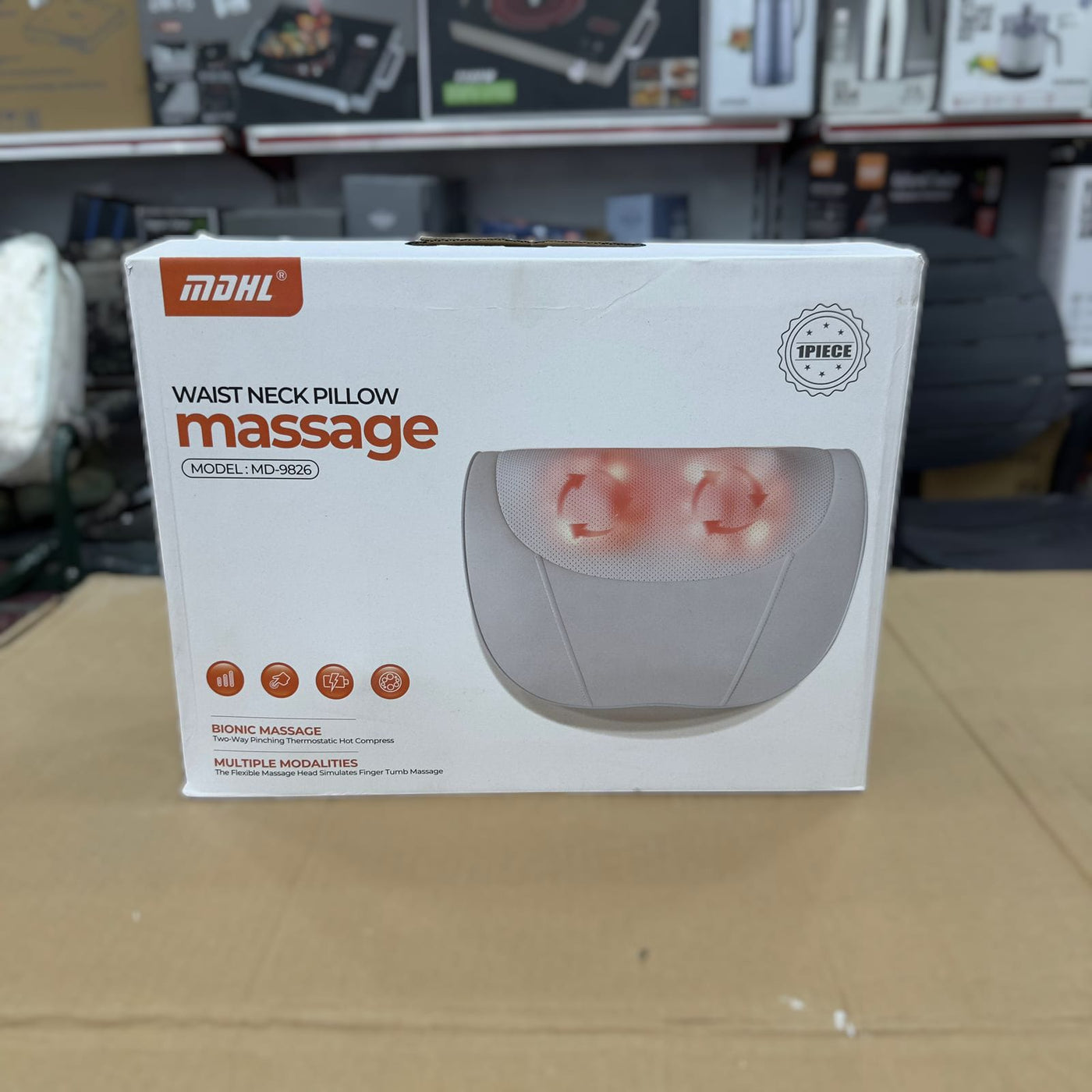 Mdhl Waist Neck Chargeable Pillow Massage