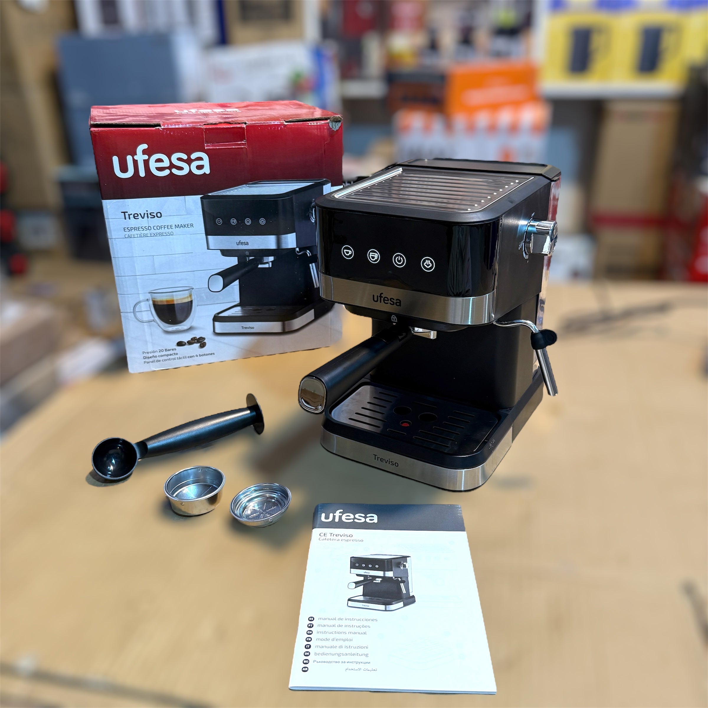 Ufesa Spain Brand Coffee Maker 20Bar