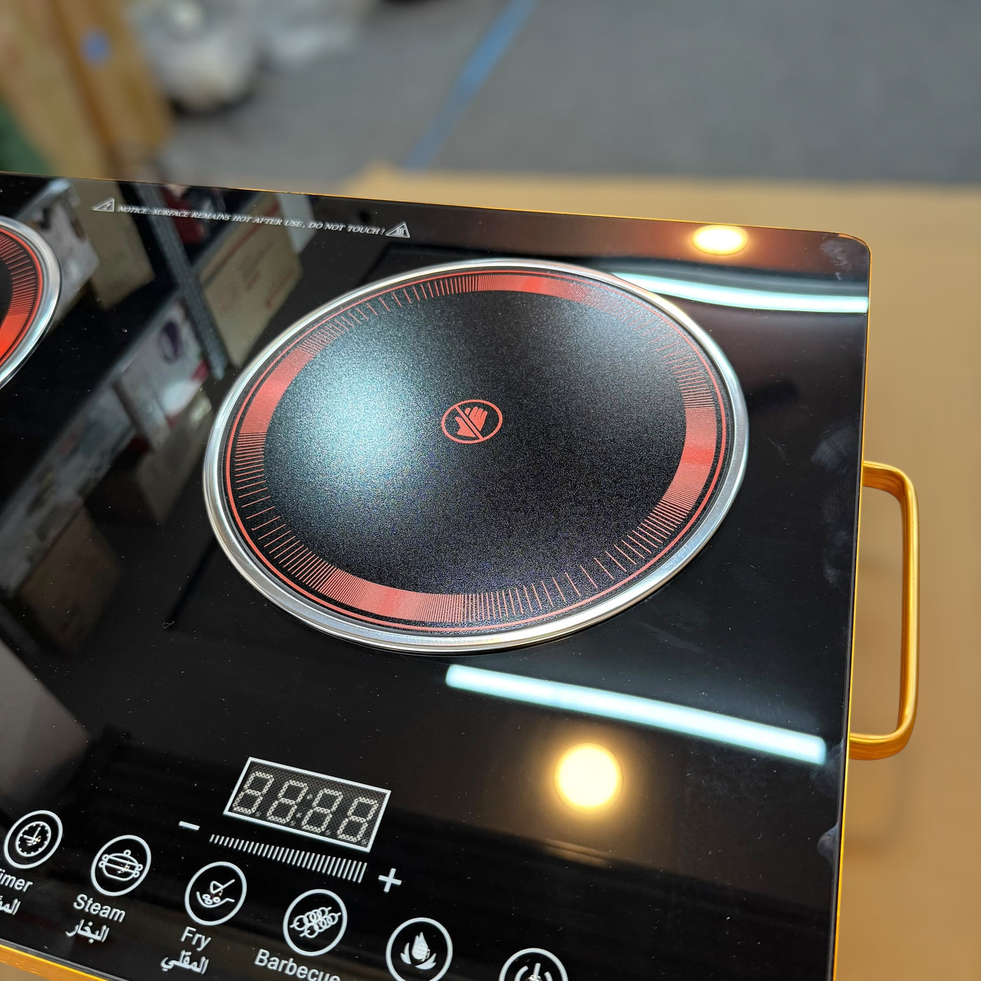 Silver Crest Double Burner Infrared Stove