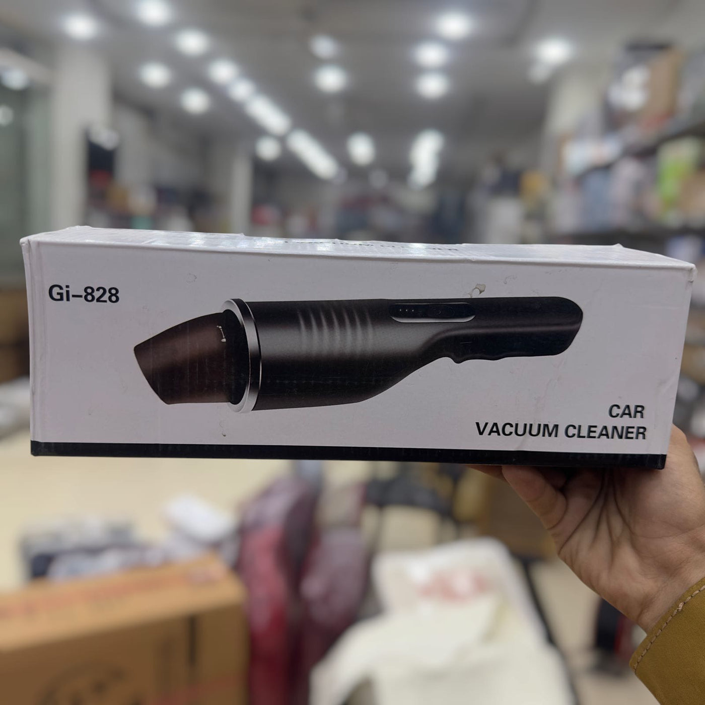 Imported Rechargeable Portable Car Vacuum Cleaner GI-828