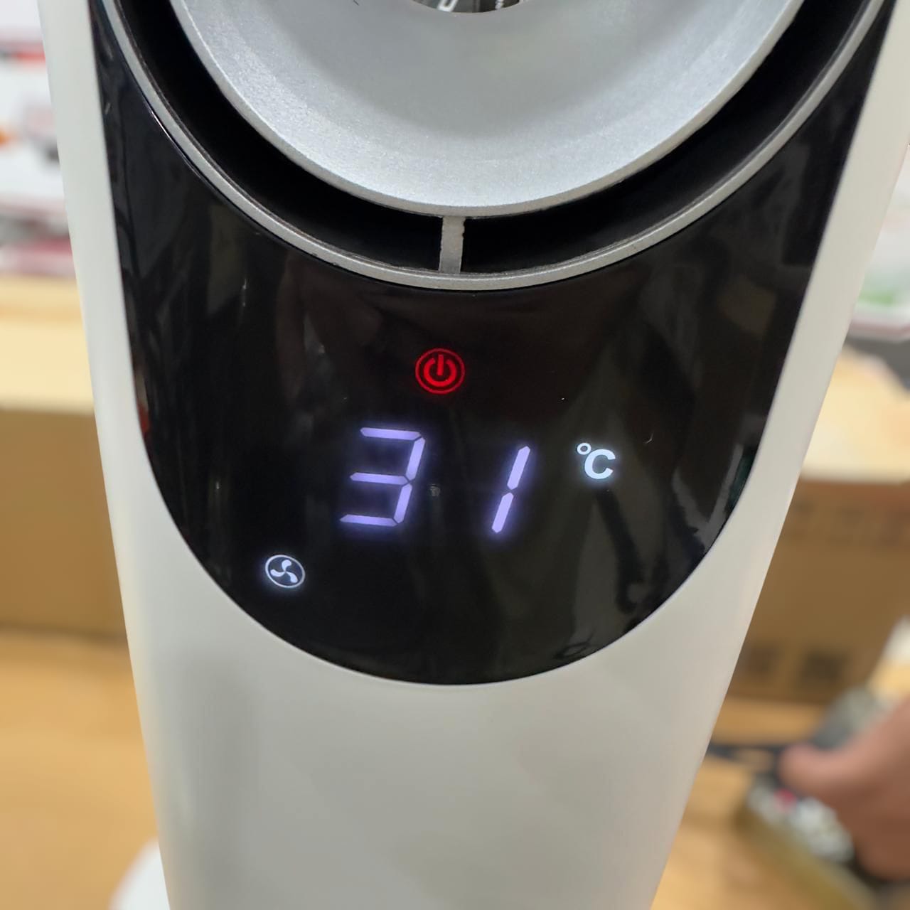 TCL Digital Bladeless Room Fan Heater