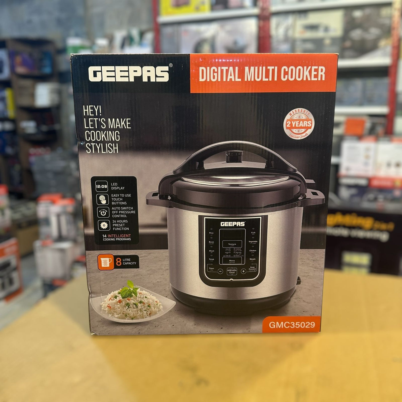 Geepas Digital Multi Cooker