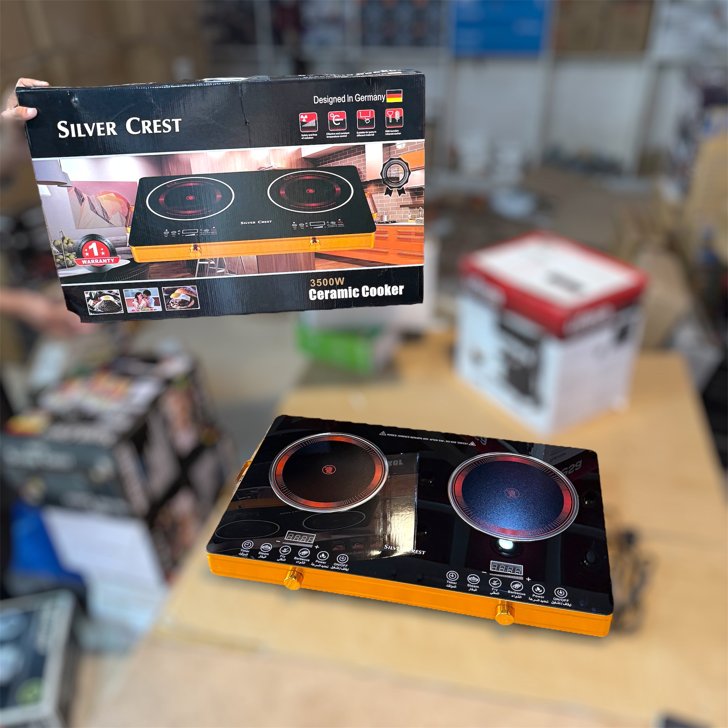 Silver Crest Double Burner Electric HotPlate