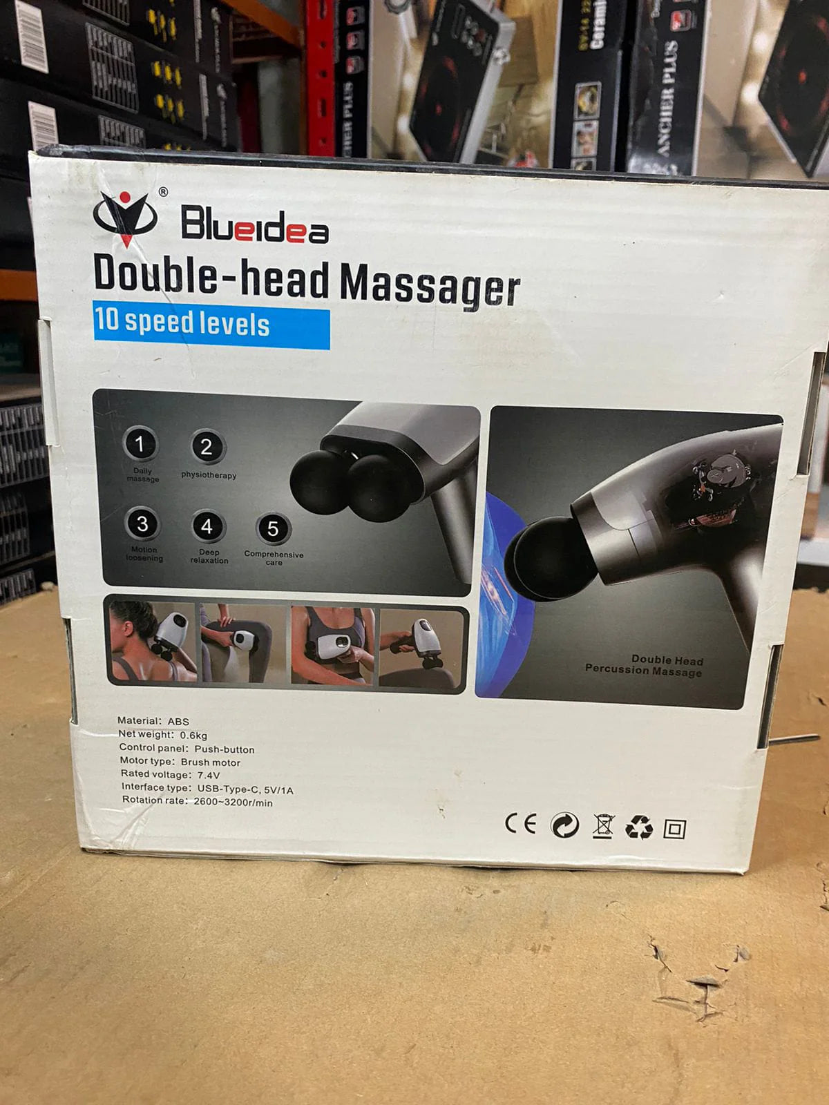 Imported Double Head Massager