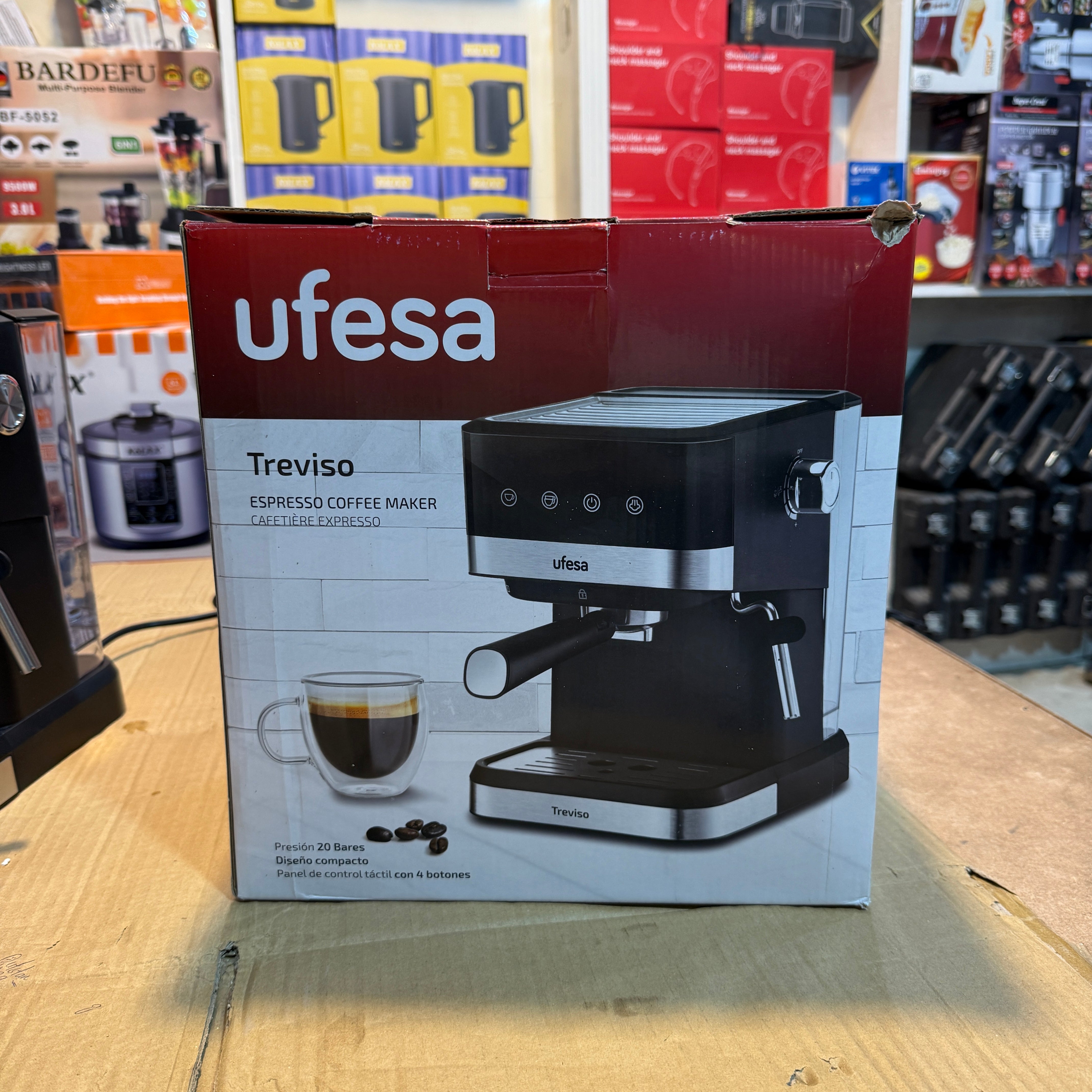 Ufesa Spain Brand Coffee Maker 20Bar