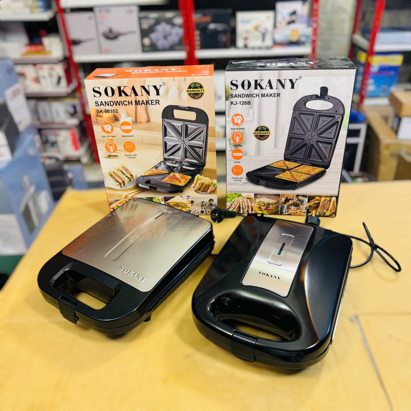 Sokany 8slice Sandwich Maker