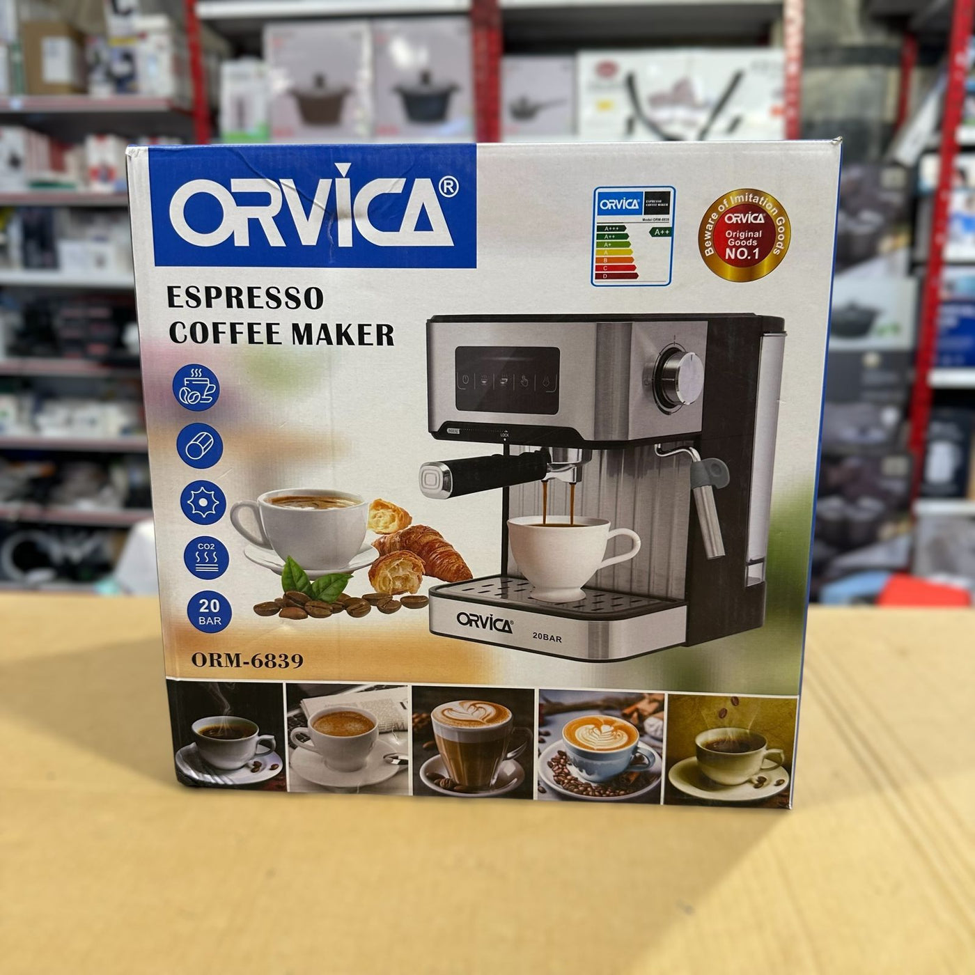 Orvica Digital Espresso Coffee Maker
