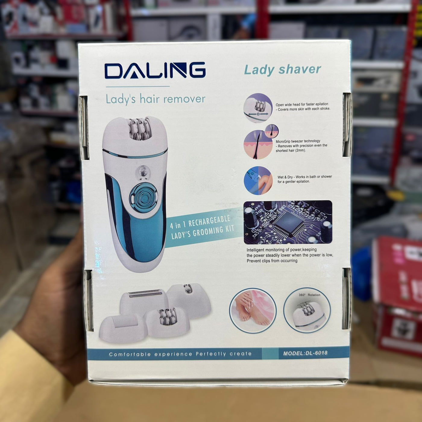 Daling 4 in 1 Ladies Grooming Kit