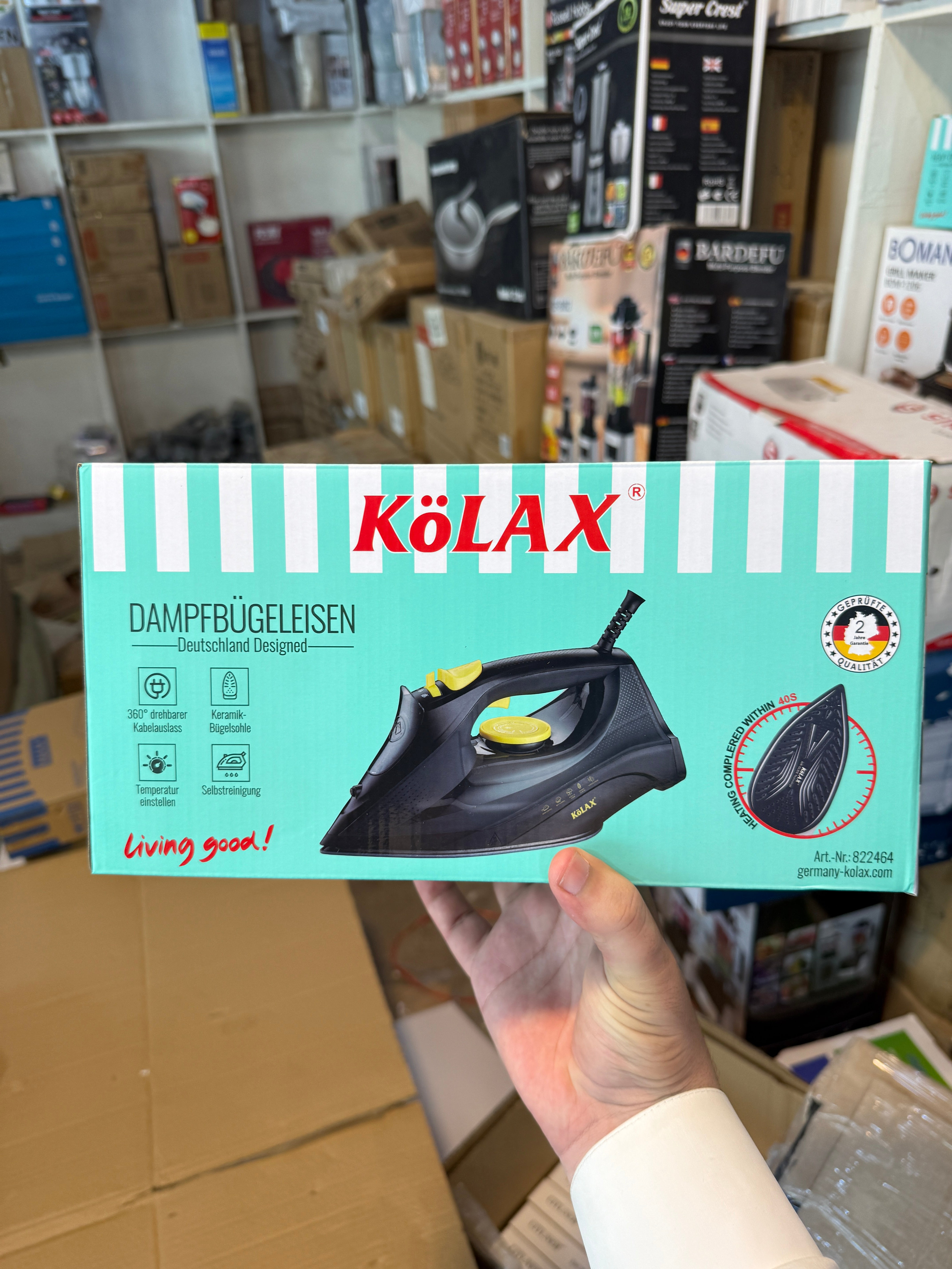 Kolax Germany Steam Iron
