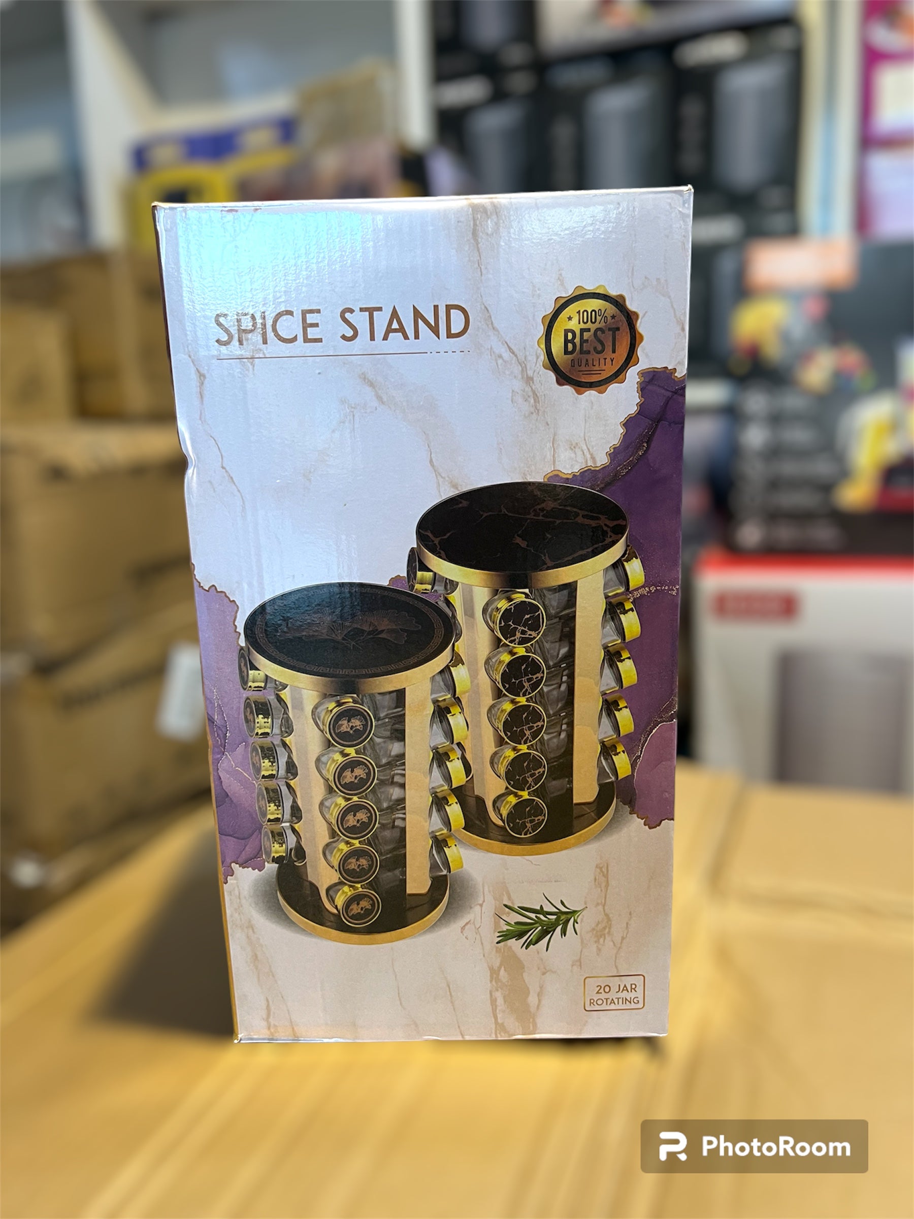 High quality Spice Stand With 20Pcs Cups