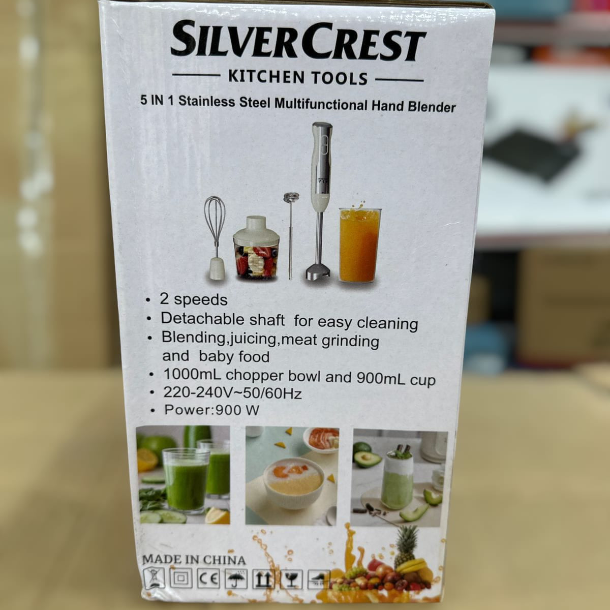 Silver Crest 5 in 1 Hand Blender Set