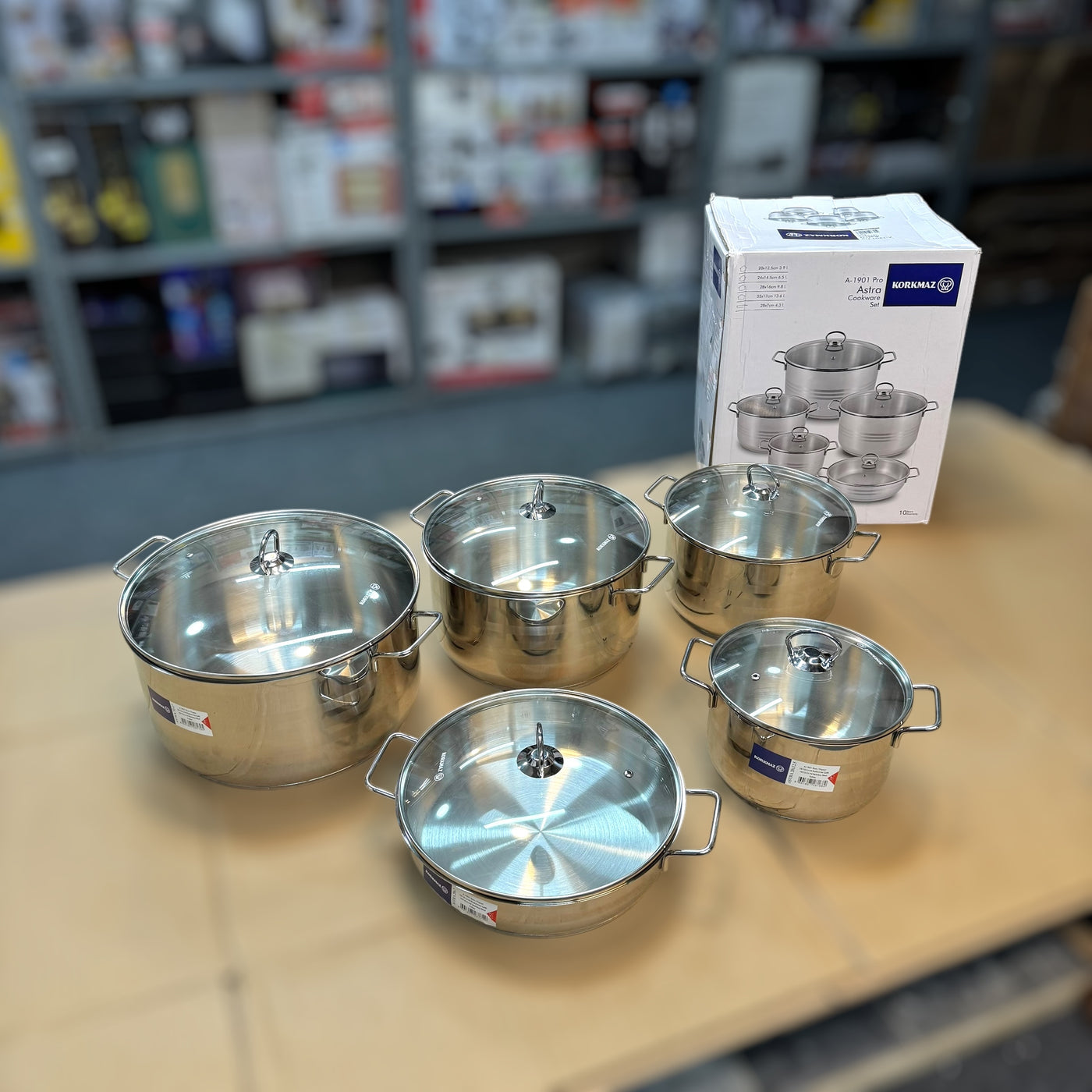 Turkey Korkmaz 5 Piece Cookware Set