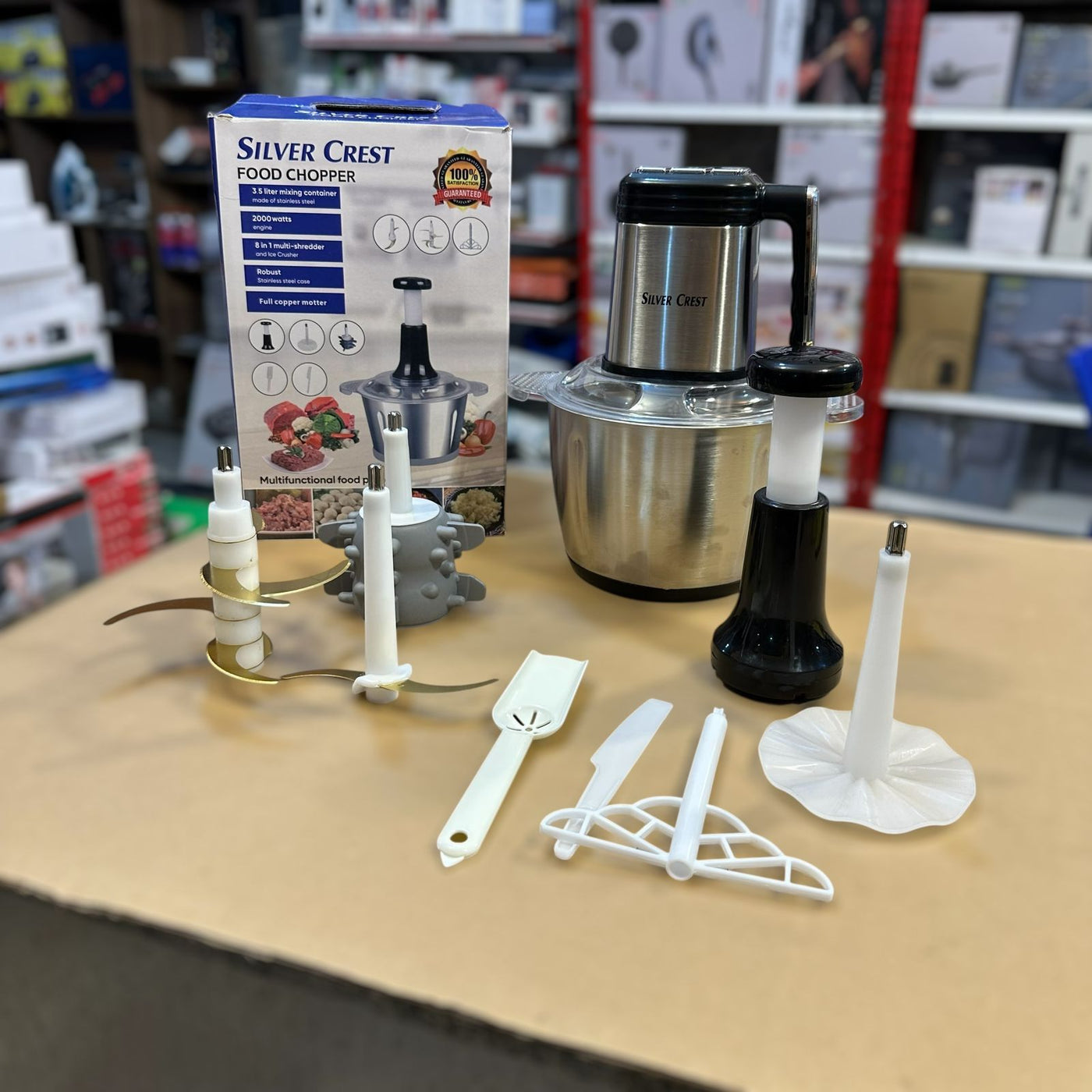 Silver Crest 8 in 1 Food Chopper 3.5L