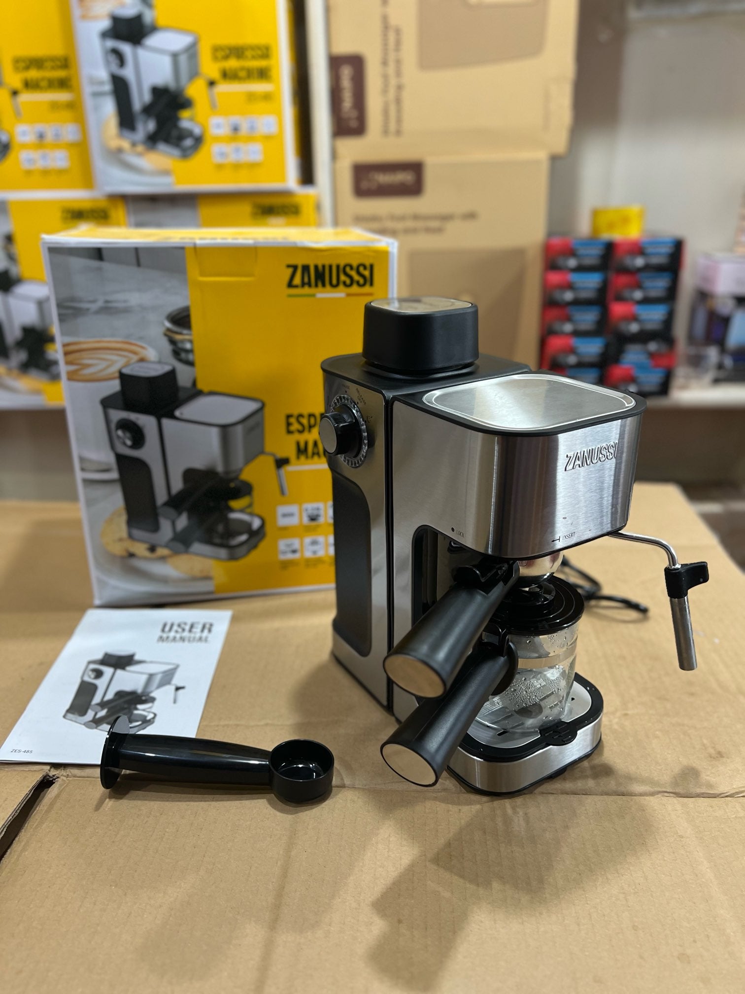 Zanussi Espresso & Cappuccino Coffee Maker (Genuine)