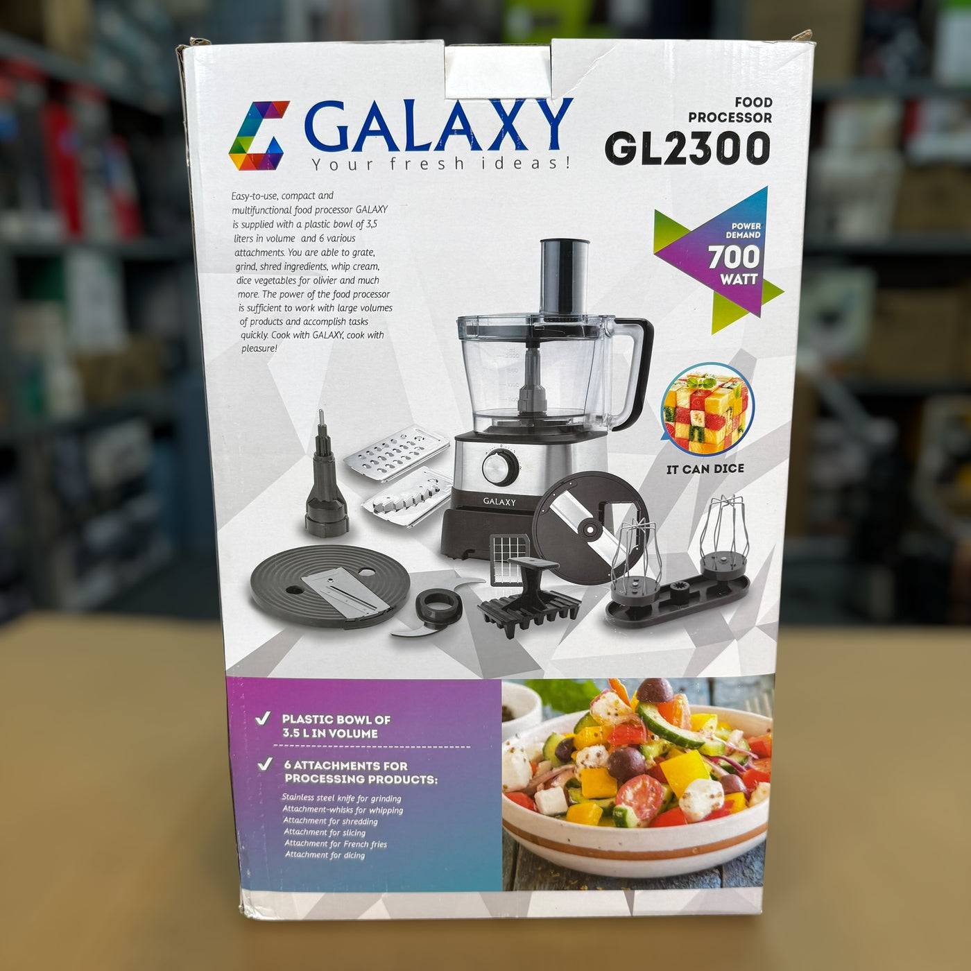 Lott Imported Galaxy 6-in-1 Chopper Set