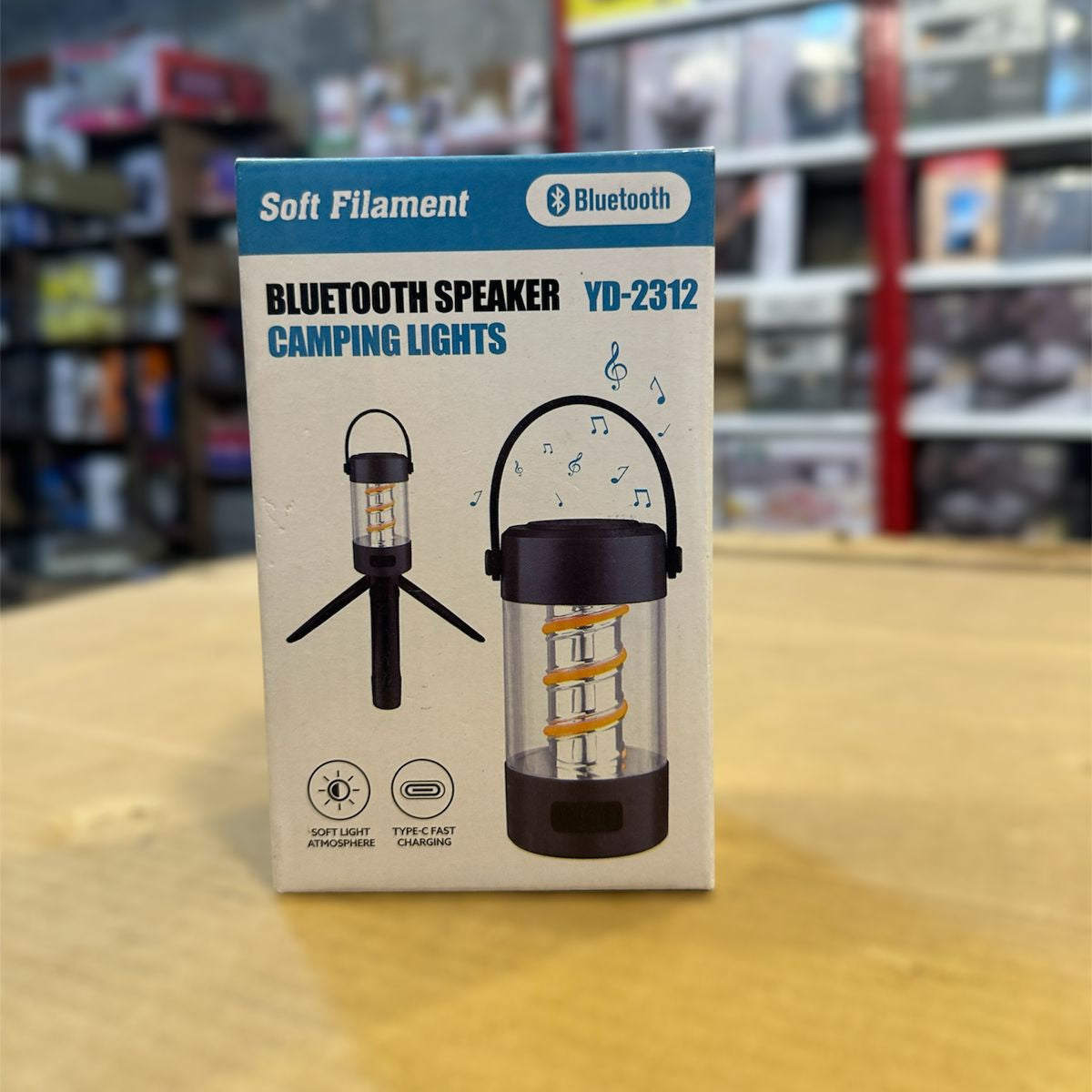 Imported Bluetooth Speaker Camping Light YD-2312
