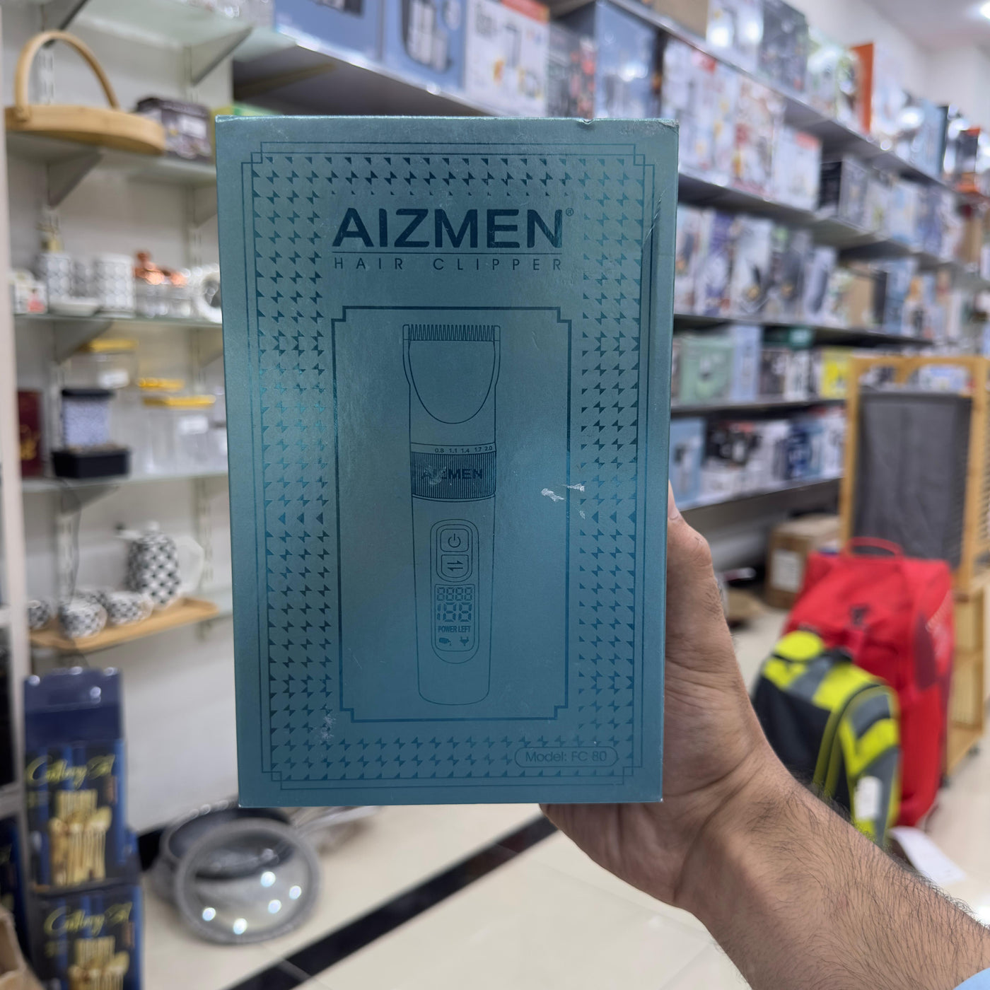 AIZMEN Transparent Hair Trimmer