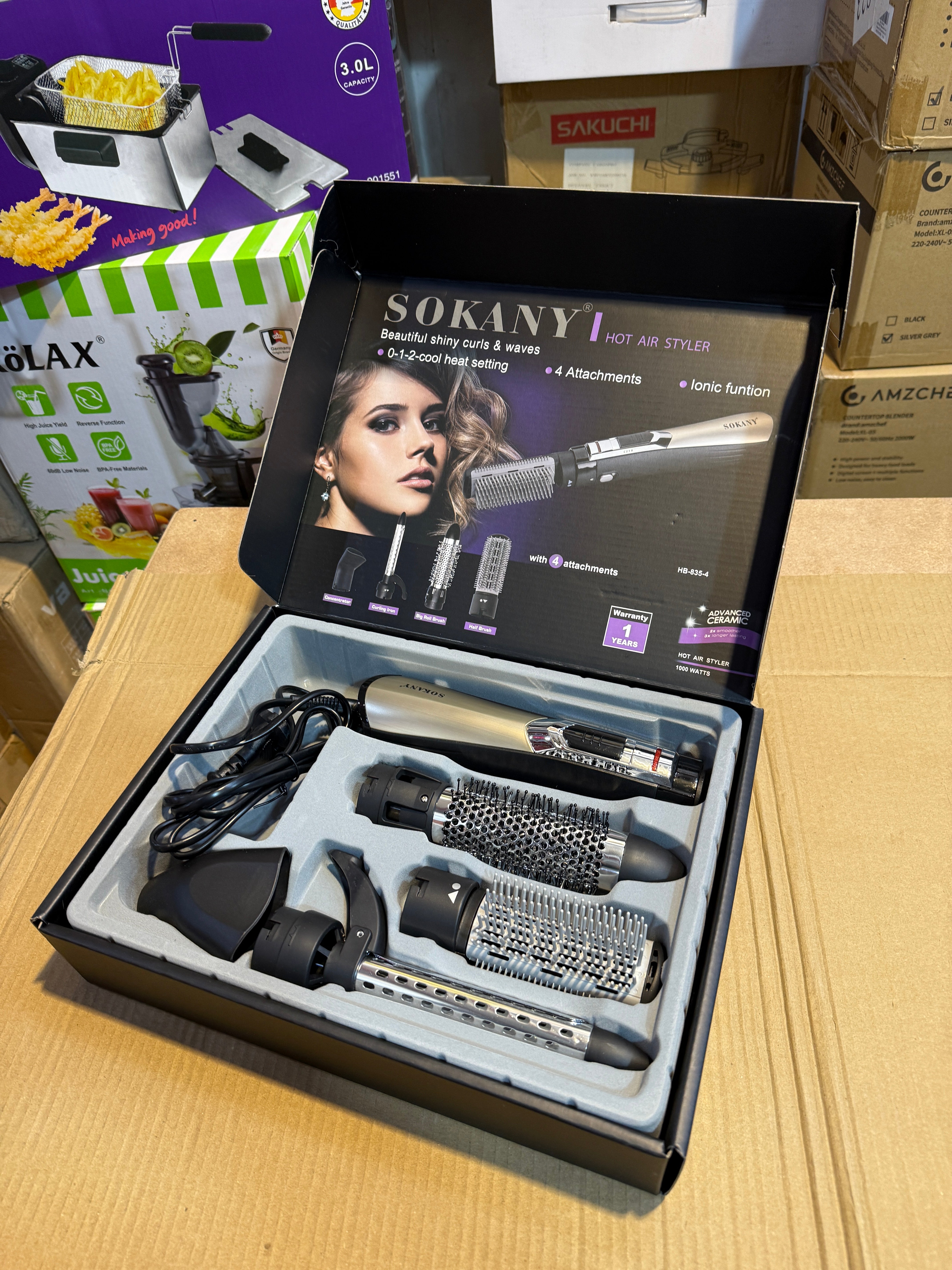 Sokany 5in1 Hair Styler