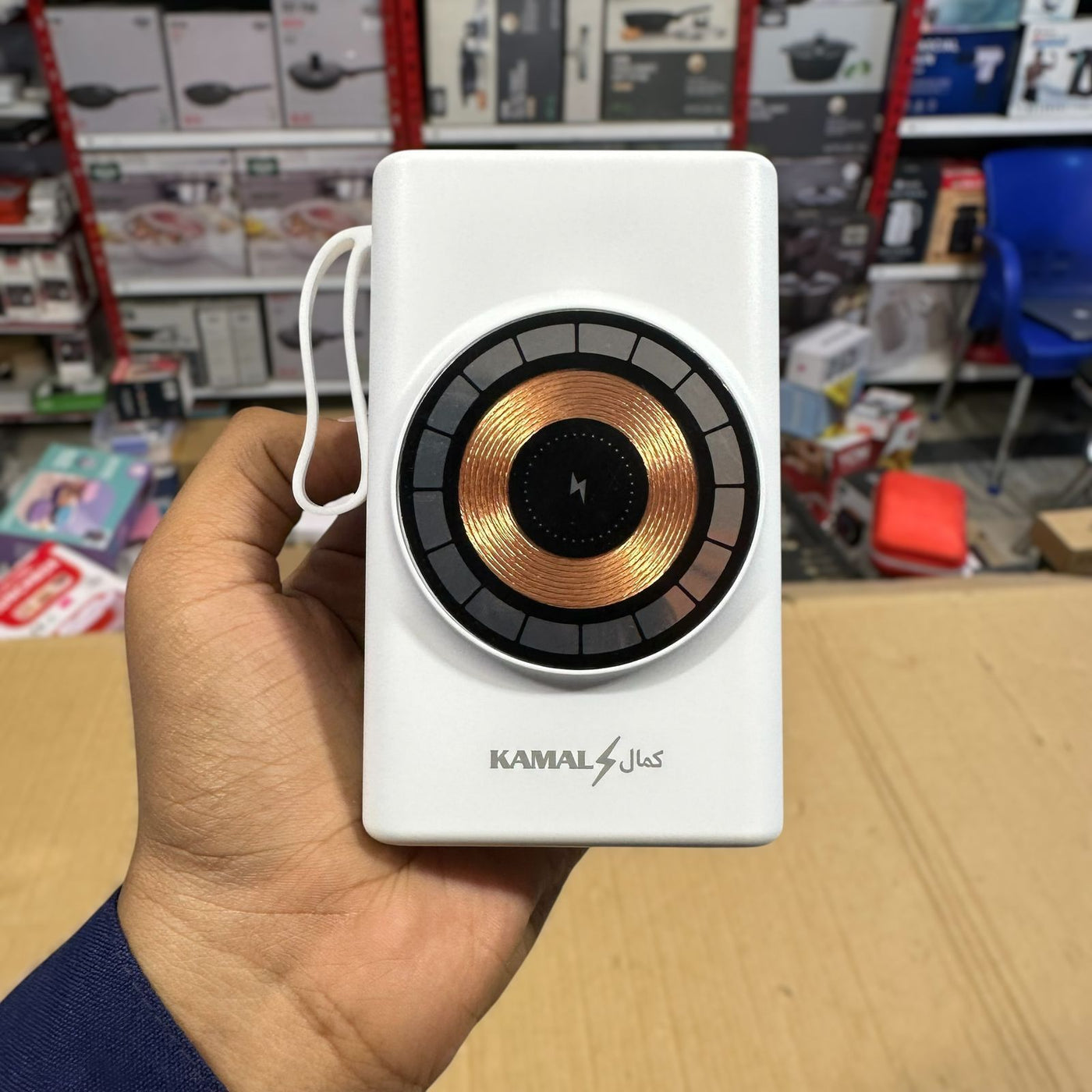 Magnetic Wireless 20000mAH Kamal Power Bank