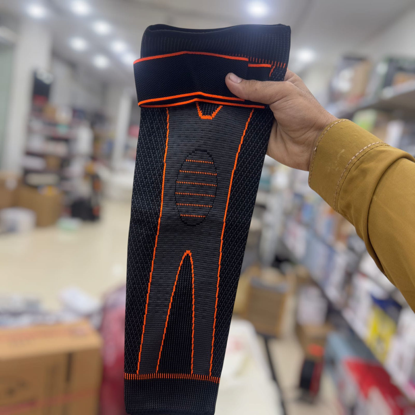 Elastic Compression Knee Support Sleeve Pair No:3675