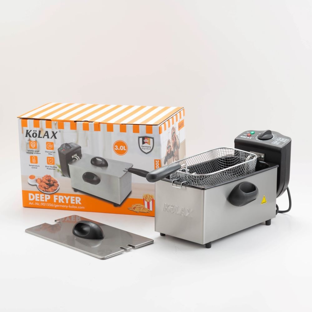 Kolax 3Litre Electric Deep Fryer