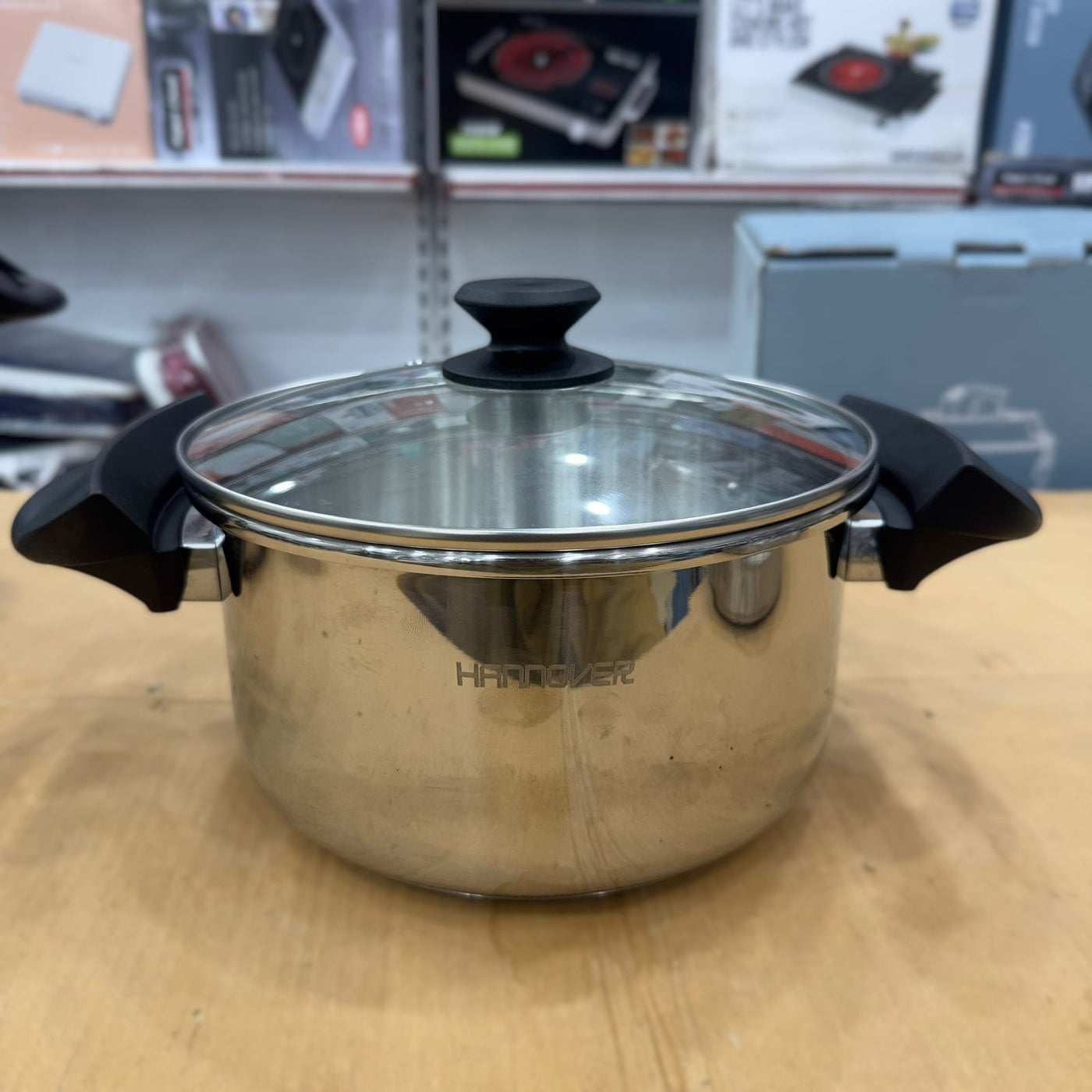Hanover 5pcs Automatic Pressure Cooker Set 6 & 8 Litre