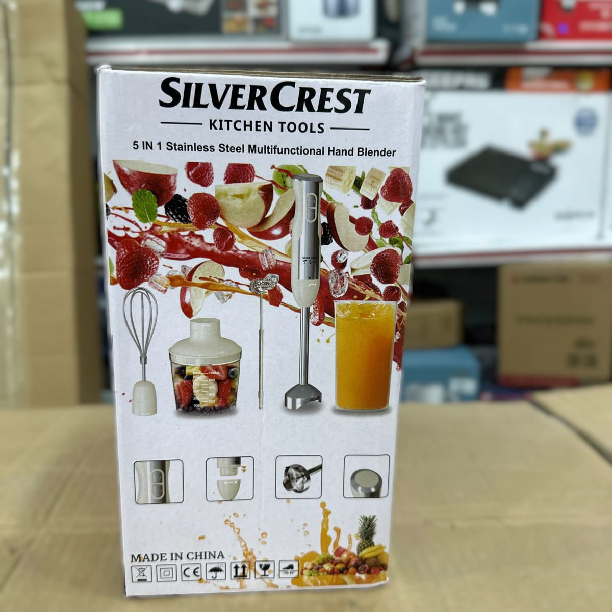 Silver Crest 5 in 1 Hand Blender Set