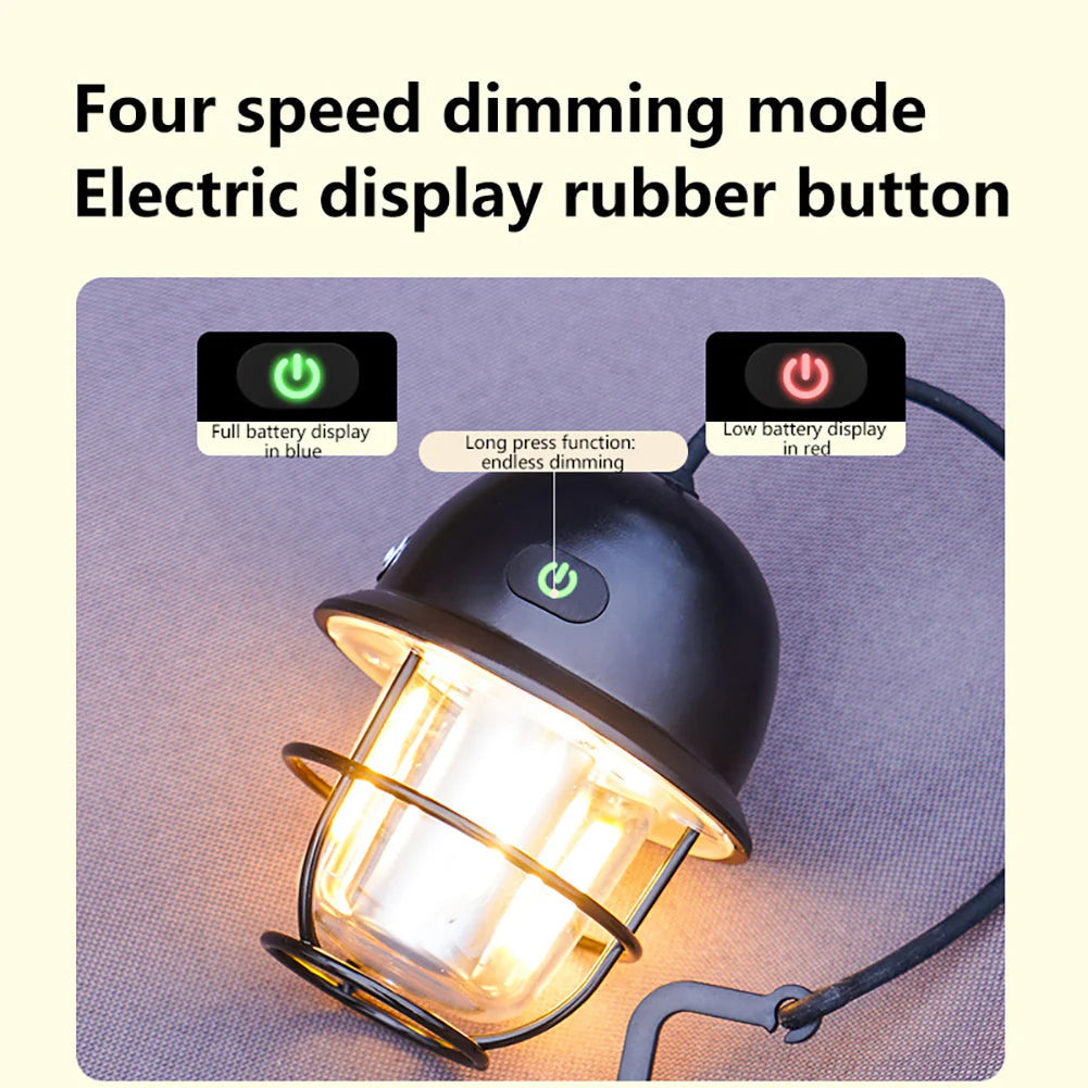 Imported Camping Chargeable Retro Lamp