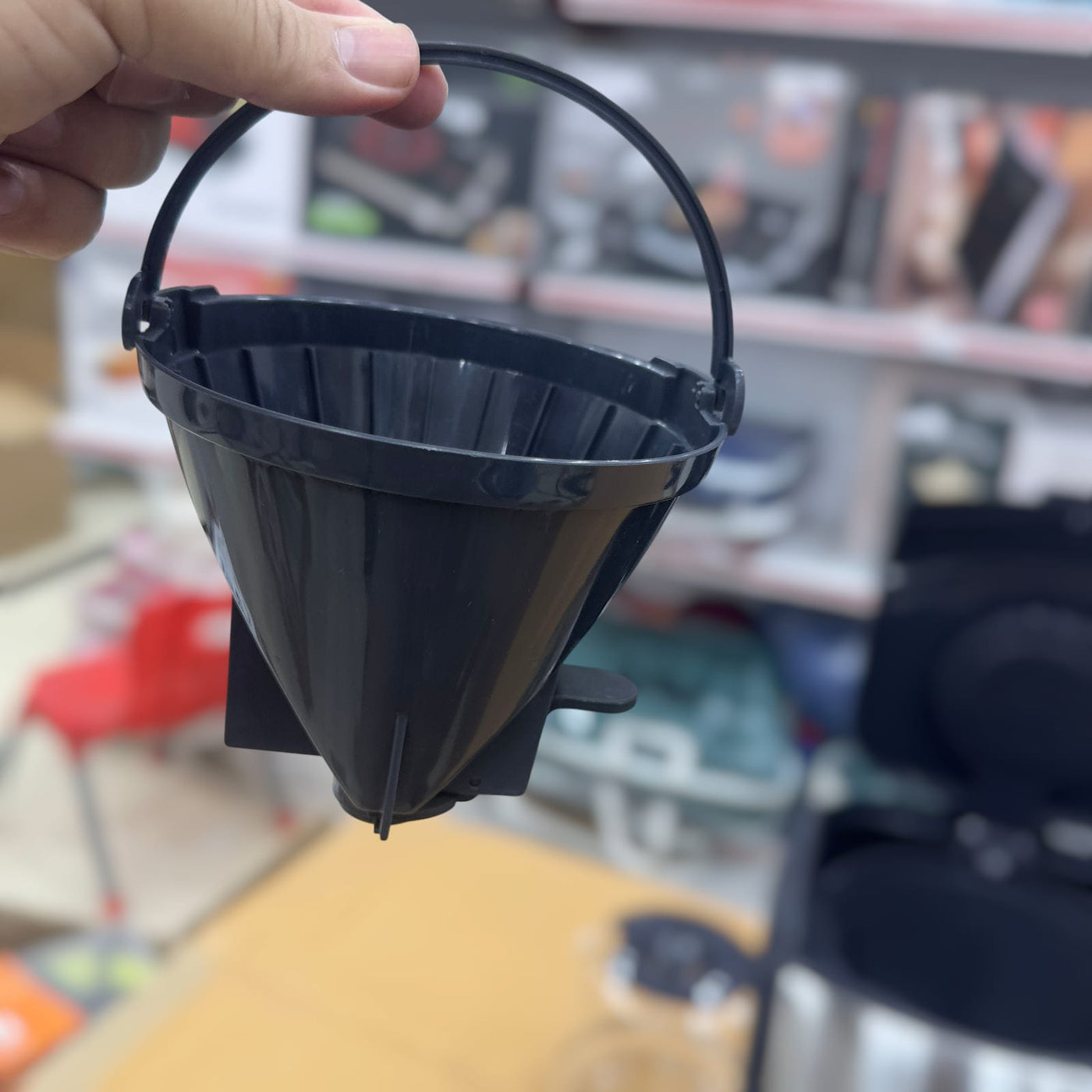 Imported Snips 1.8L Black Coffee Maker